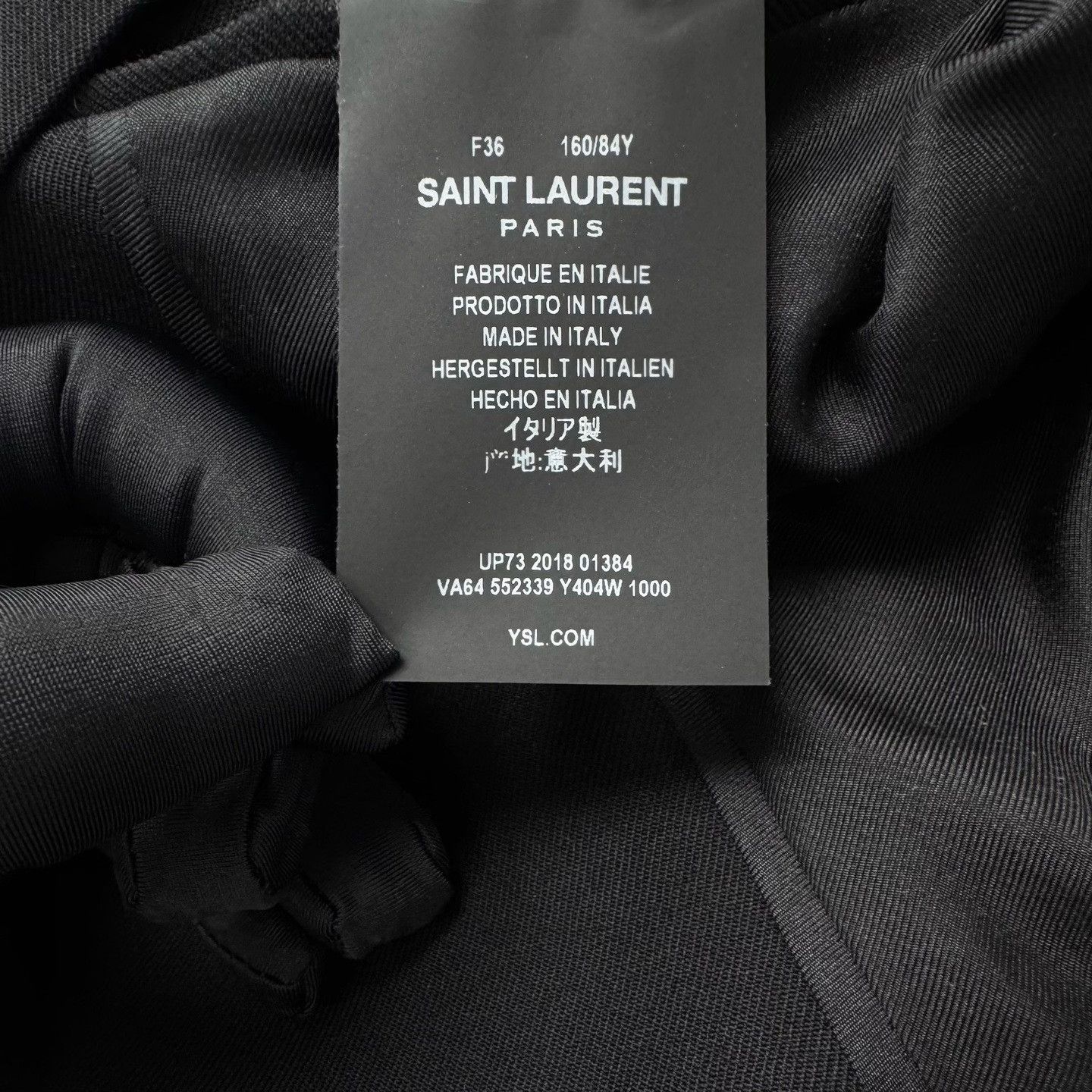 Saint Laurent Paris Saint Laurent Runway Black Gold Button Blazer Size XS / US 0-2 / IT 36-38 - 4 Thumbnail