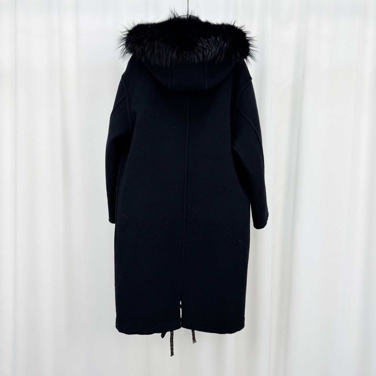 Fendi Fendi Monogram Reversible Fur Collar Wool Coat Size S / US 4 / IT 40 - 5 Thumbnail