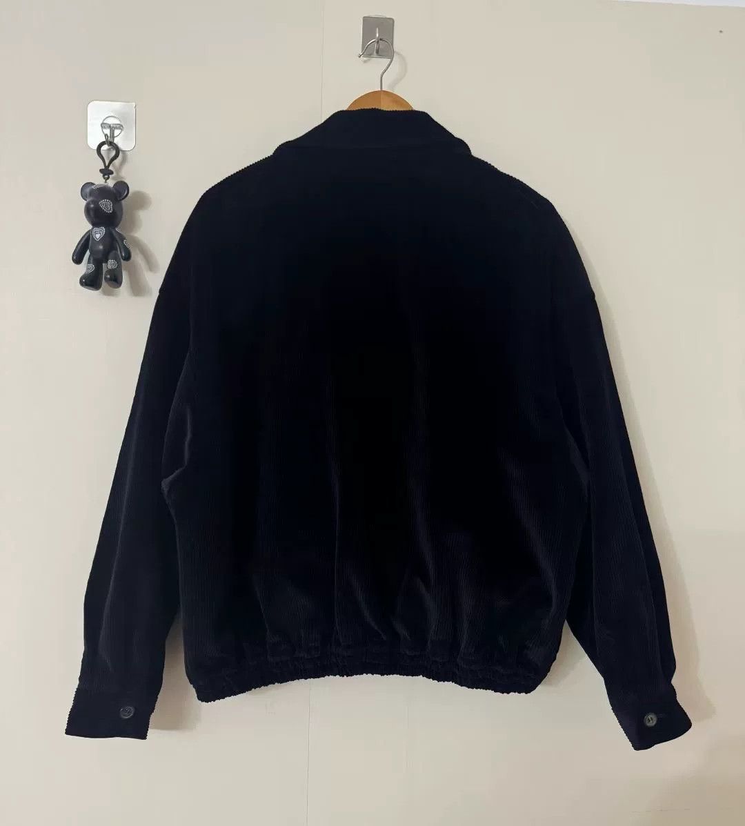 Miu Miu Miu Miu Navy Corduroy Zip Jacket Size M / US 6-8 / IT 42-44 - 2 Thumbnail
