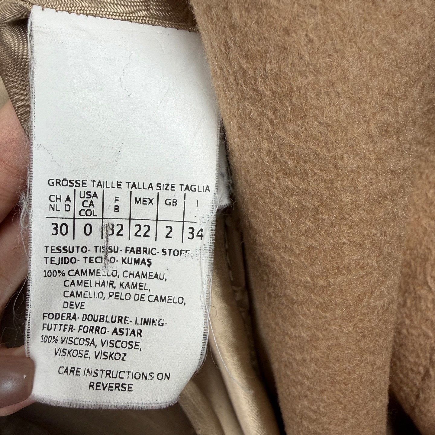 Max Mara MaxMara Camel Robe Hooded Coat Size S / US 4 / IT 40 - 4 Thumbnail