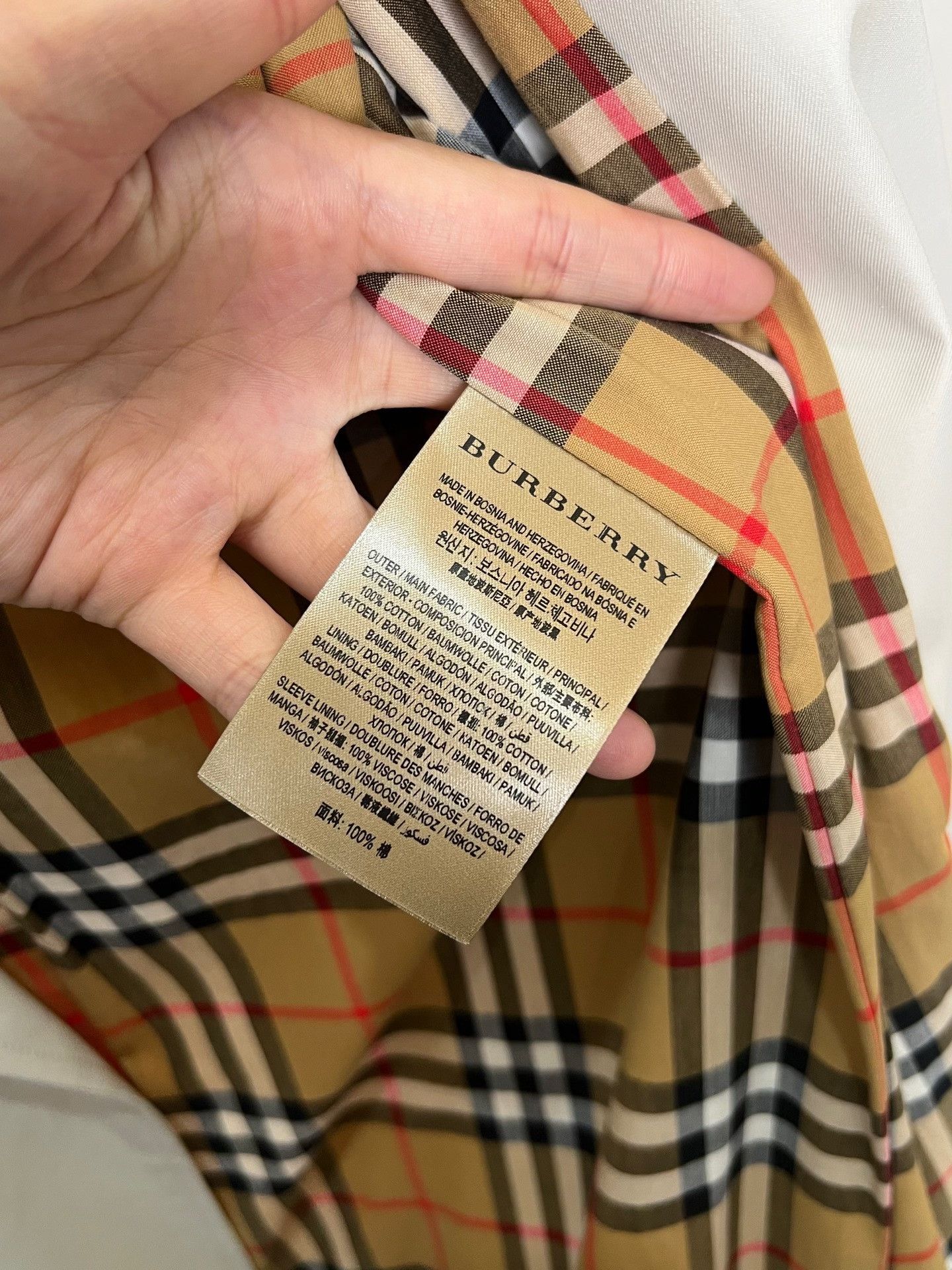 Burberry Burberry Double-Breasted Rainbow Stripe Trench Size S / US 4 / IT 40 - 4 Thumbnail
