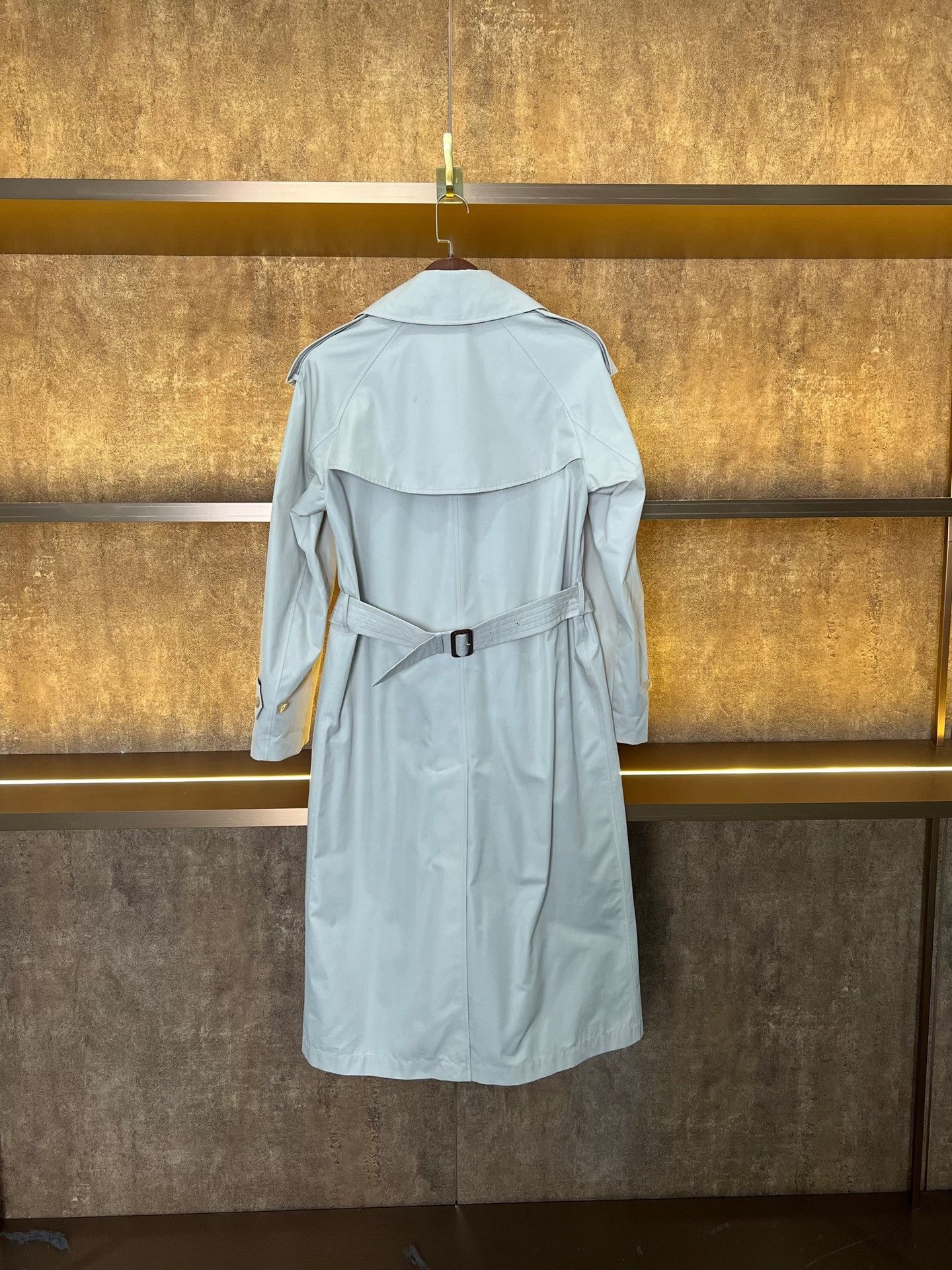 Burberry Burberry Double-Breasted Rainbow Stripe Trench Size S / US 4 / IT 40 - 2 Thumbnail