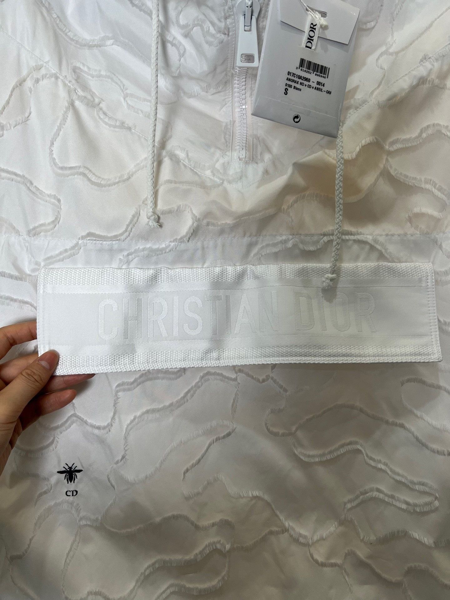 Dior Dior White Camouflage Half-Zip Jacket Size US S / EU 44-46 / 1 - 5 Thumbnail