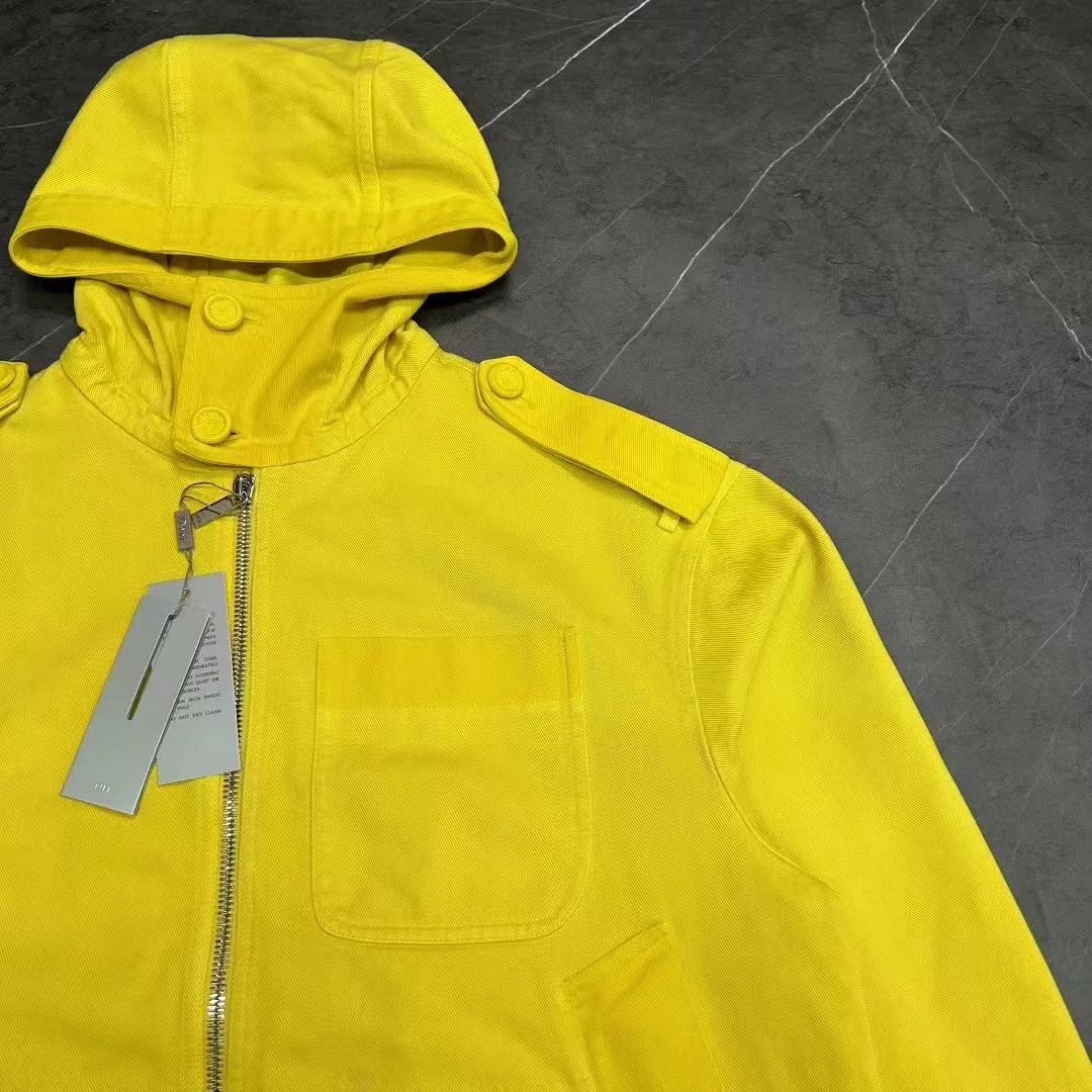 Dior DIOR Yellow Lumberjack Denim Jacket Size US M / EU 48-50 / 2 - 6 Thumbnail
