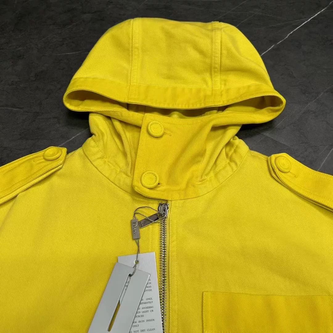 Dior DIOR Yellow Lumberjack Denim Jacket Size US M / EU 48-50 / 2 - 3 Thumbnail