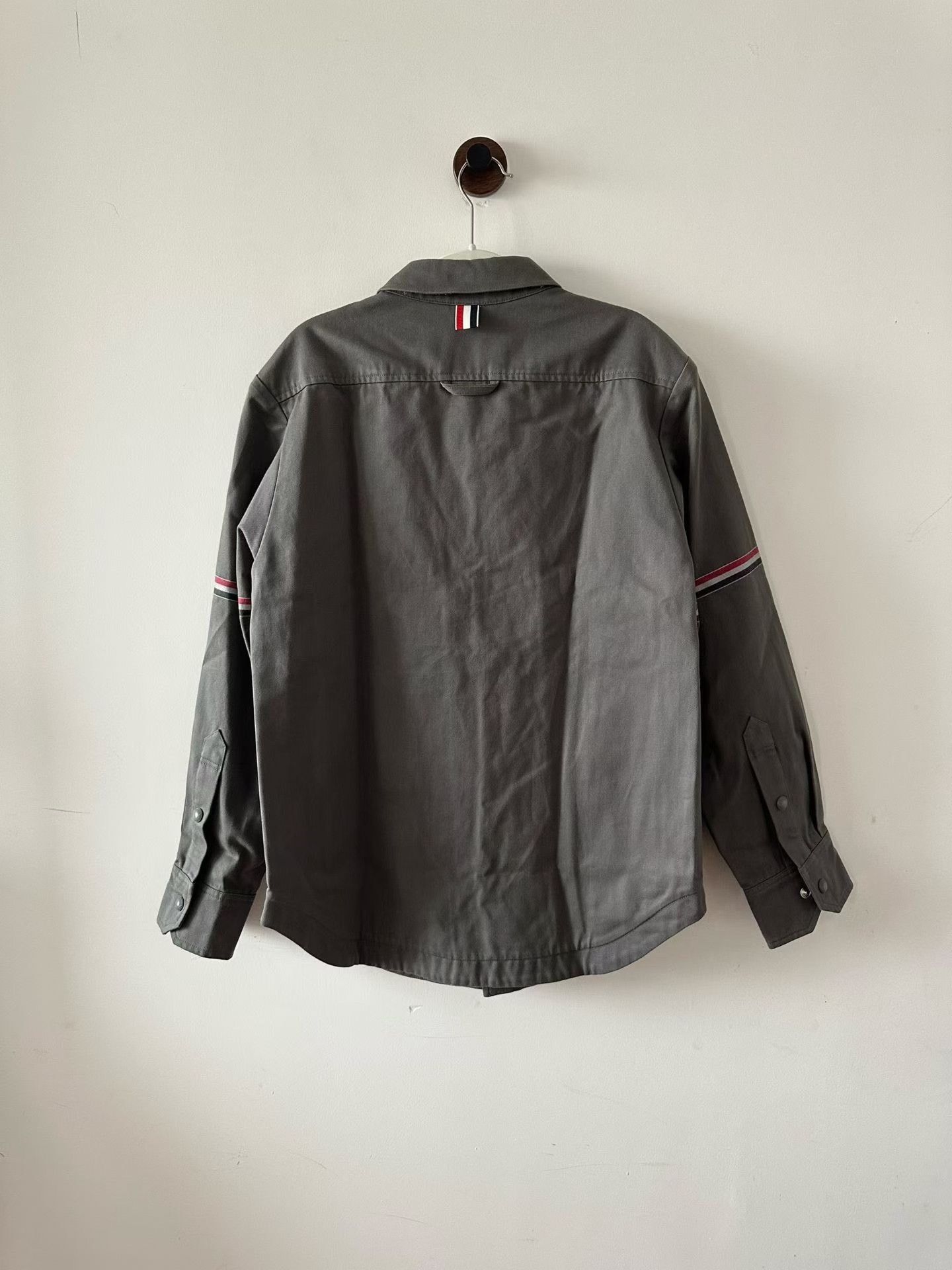 Thom Browne Thom Browne Double Sleeve Shirt Jacket Size US S / EU 44-46 / 1 - 2 Thumbnail