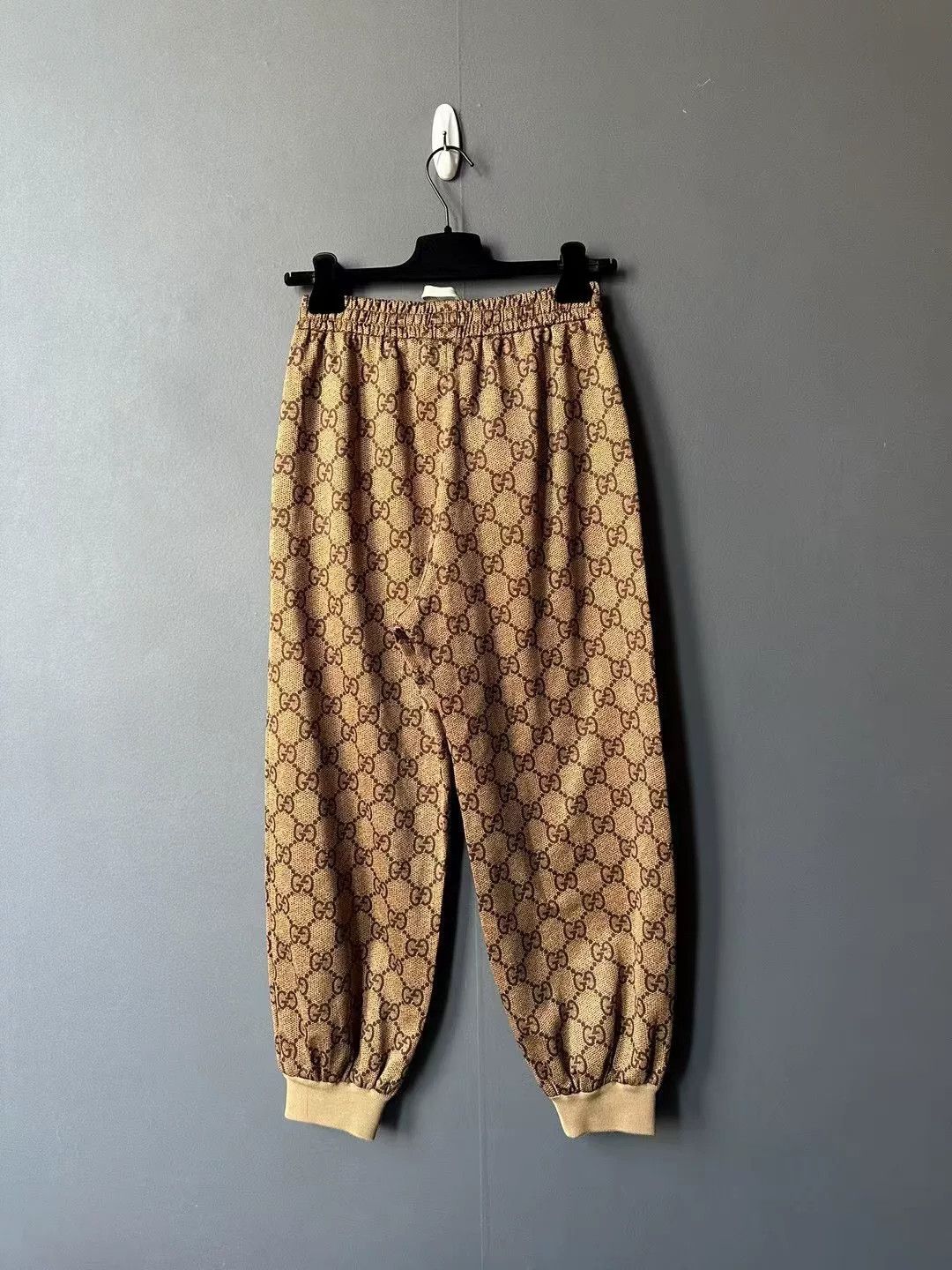 Gucci Gucci Brown All-Over Print Sweatpants Size 22" - 2 Thumbnail