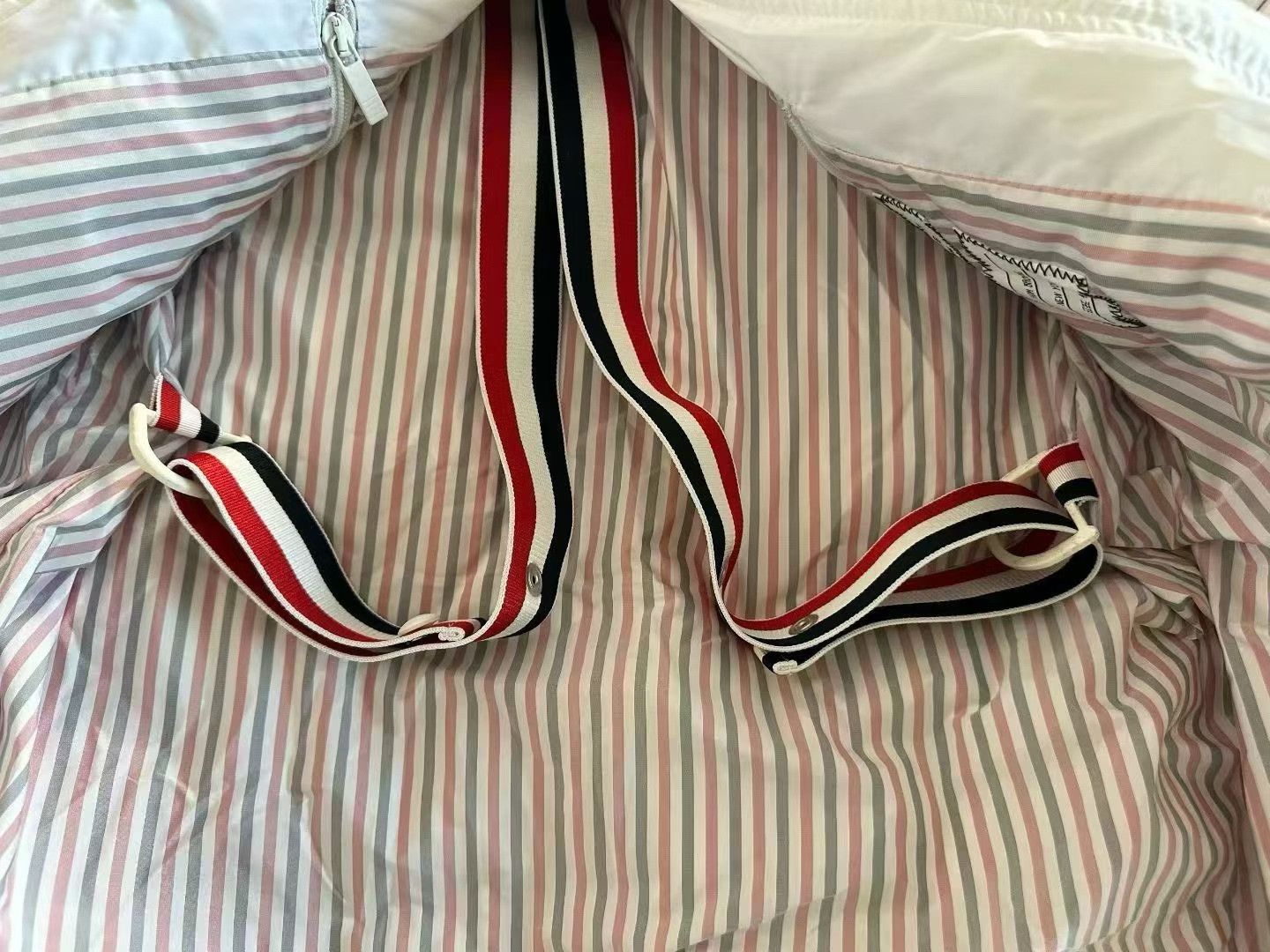 Thom Browne Thom Browne White Long Down Jacket Size US XS / EU 42 / 0 - 5 Thumbnail