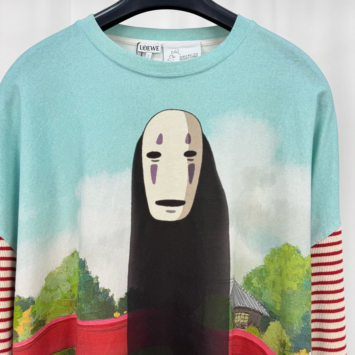Loewe Loewe Spirited Away No-Face Patchwork Top Size US M / EU 48-50 / 2 - 2 Thumbnail