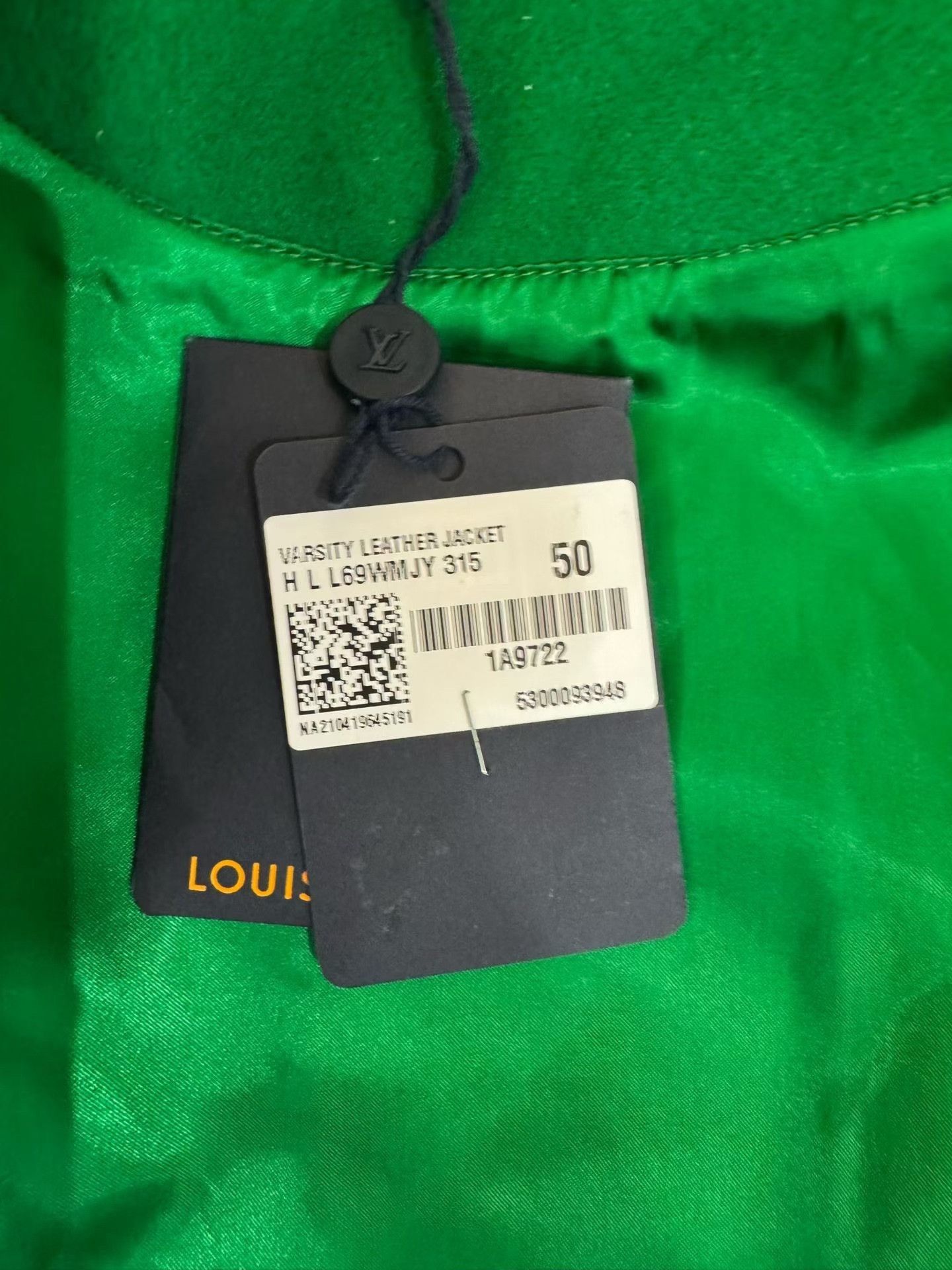 Louis Vuitton Louis Vuitton Leather Sleeve Baseball Jacket Size US M / EU 48-50 / 2 - 8 Thumbnail