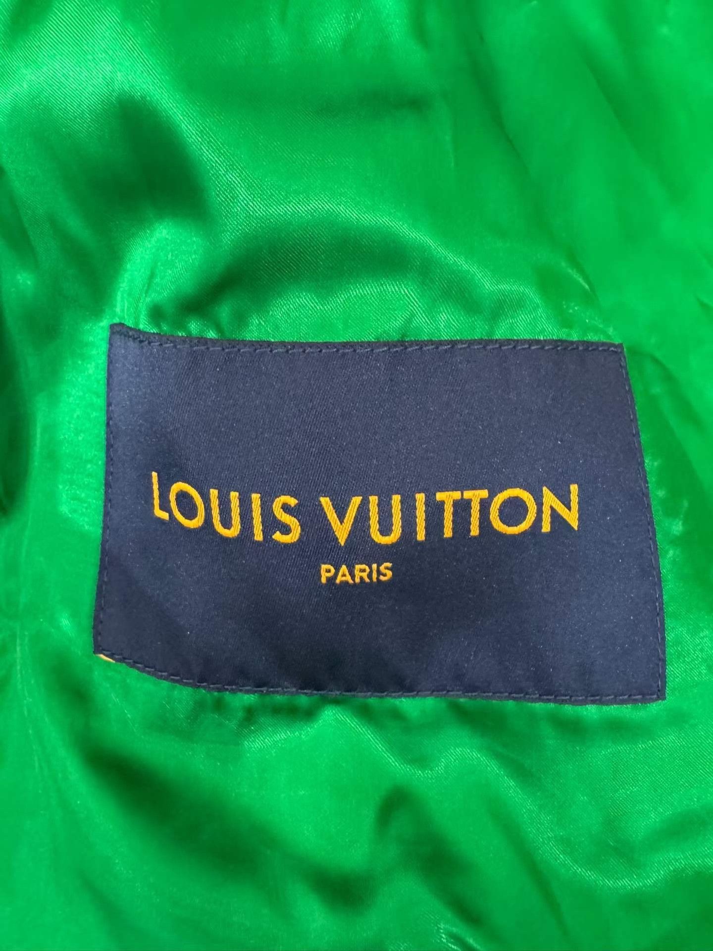 Louis Vuitton Louis Vuitton Leather Sleeve Baseball Jacket Size US M / EU 48-50 / 2 - 6 Thumbnail