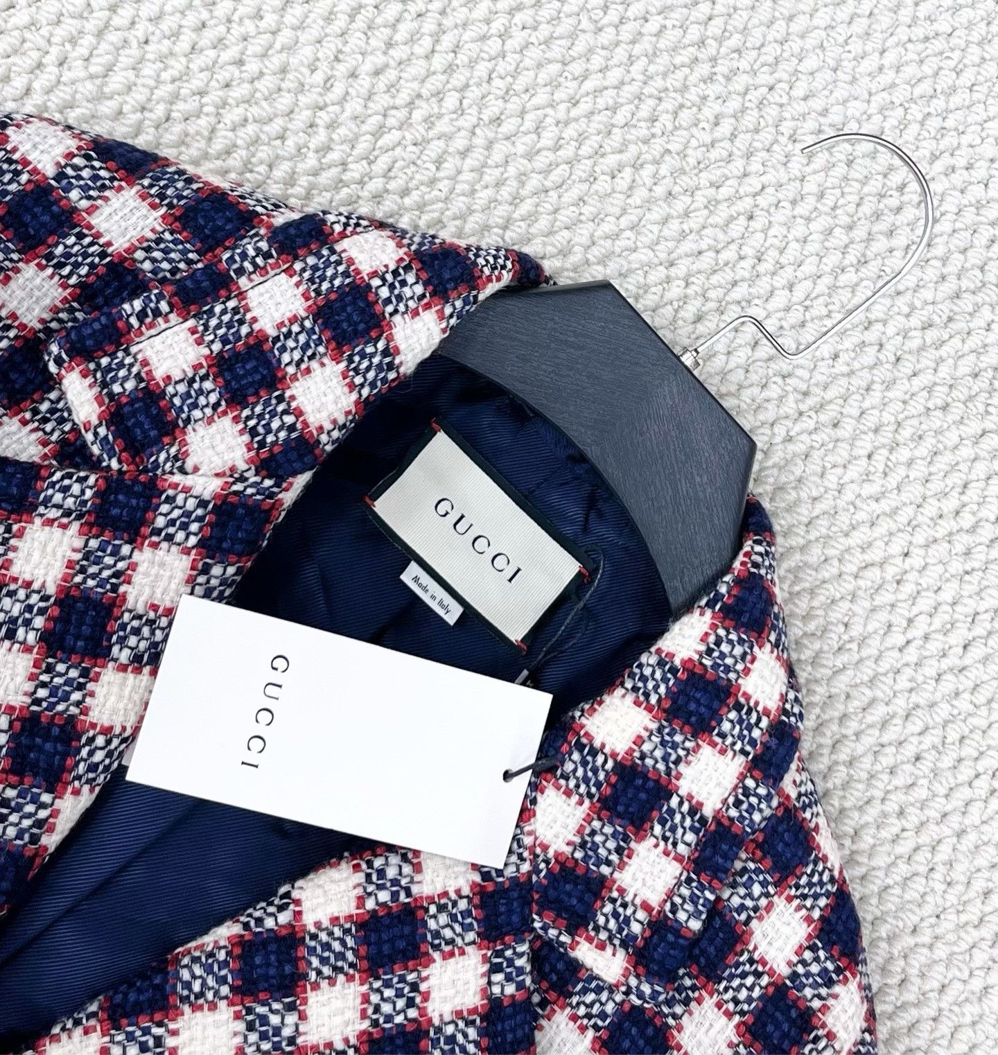 Gucci Gucci Plaid Gold Button Blazer Size M / US 6-8 / IT 42-44 - 3 Thumbnail
