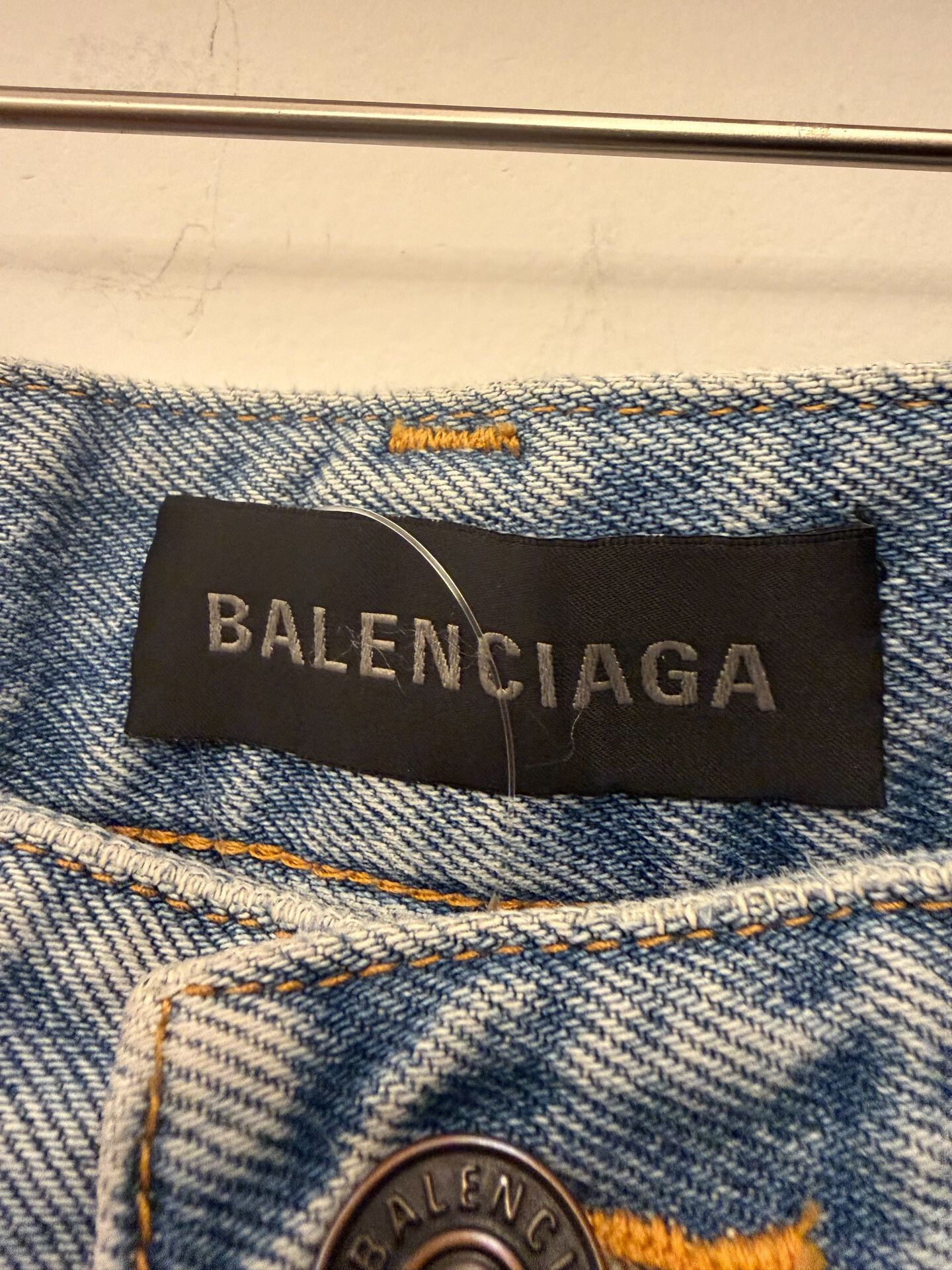 Balenciaga Balenciaga Distressed Jeans 31 Size US 31 - 2 Thumbnail