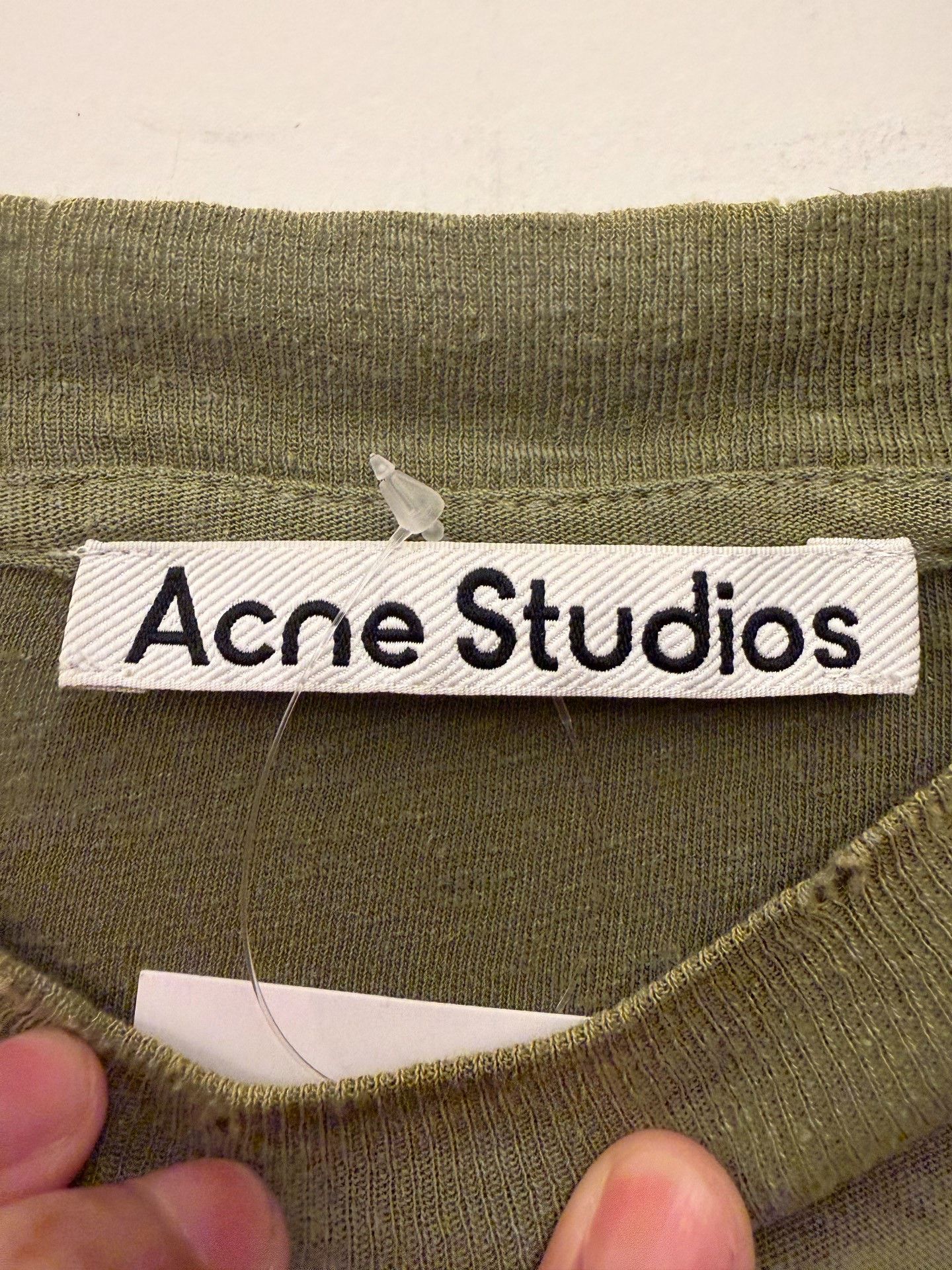 Acne Studios Acne Studios SS23 1996 Logo Long Sleeve T-Shirt L Size US L / EU 52-54 / 3 - 2 Thumbnail