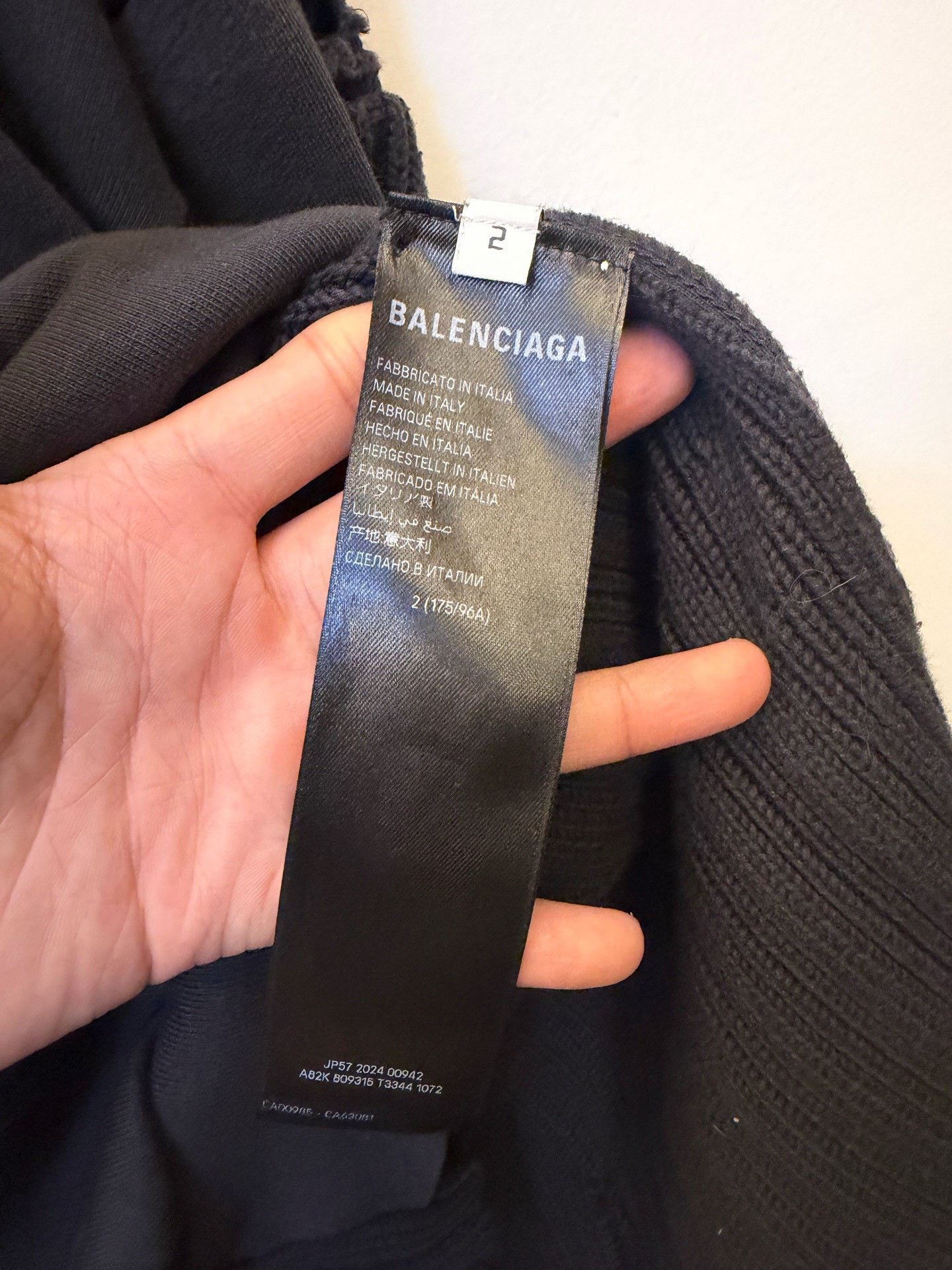 Balenciaga Balenciaga Panelled Distressed Zip Hoodie 2 Size US M / EU 48-50 / 2 - 4 Thumbnail