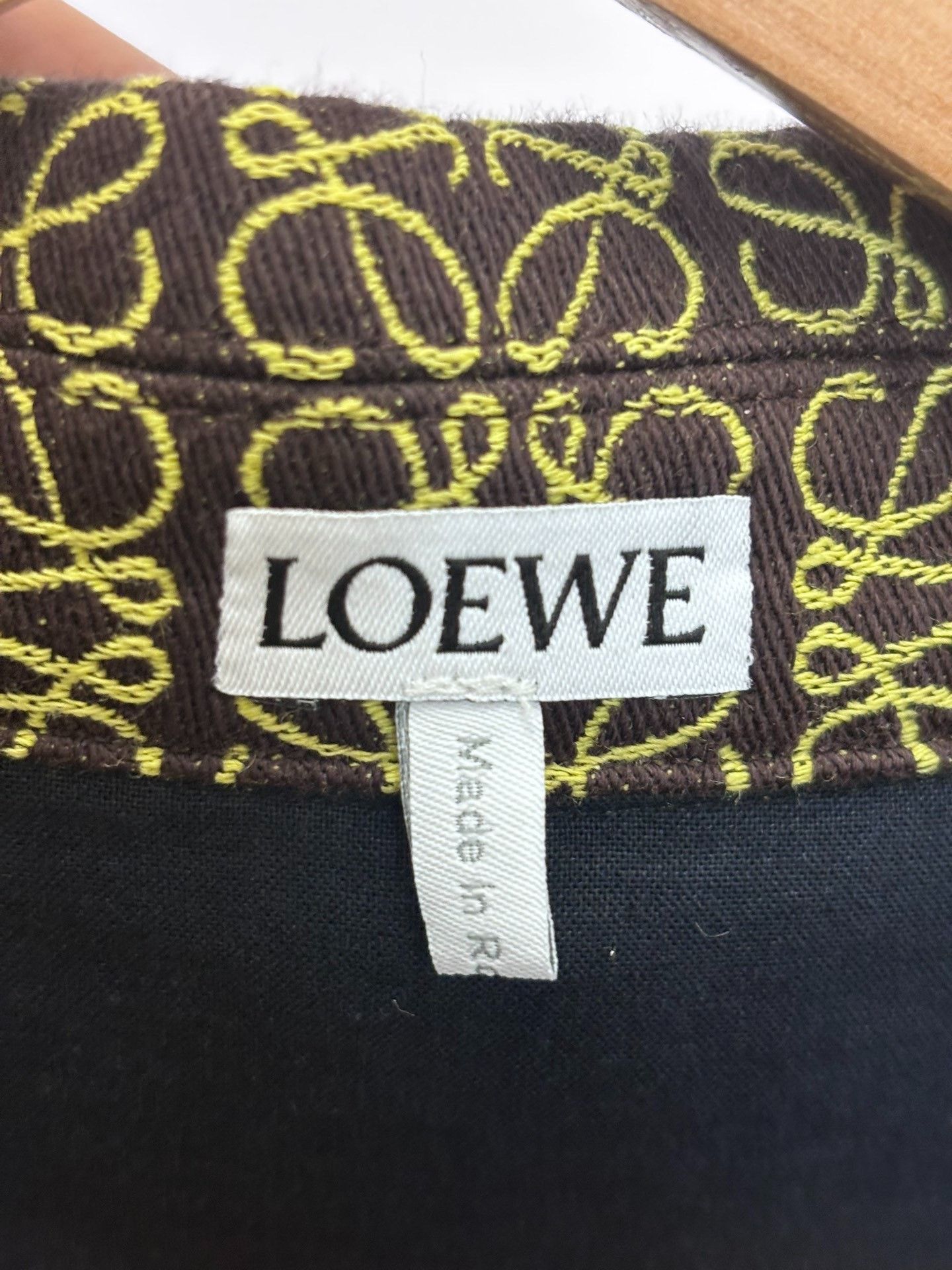 Loewe Loewe Anagram Cotton Zip Jacket Size 48 Size US M / EU 48-50 / 2 - 3 Thumbnail