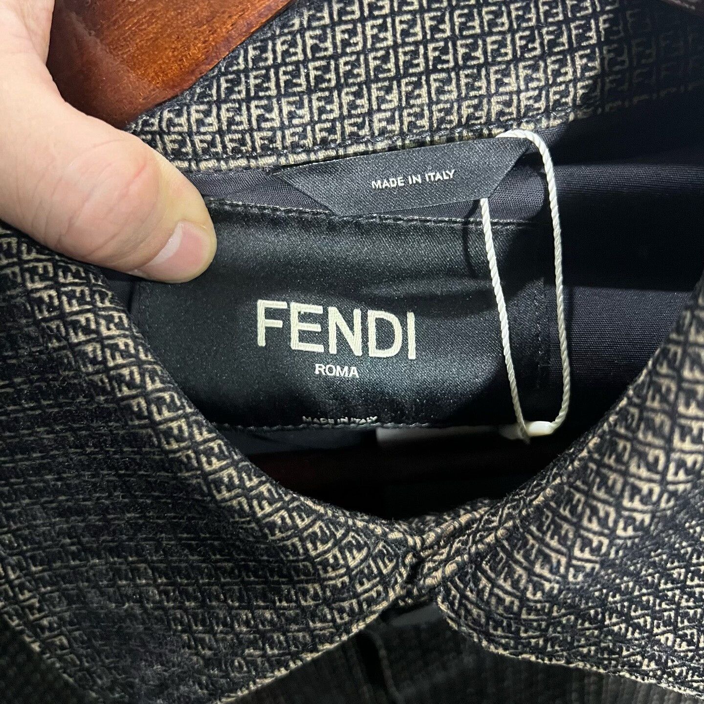Fendi Fendi Denim Light Jacket s Men Size US S / EU 44-46 / 1 - 3 Thumbnail