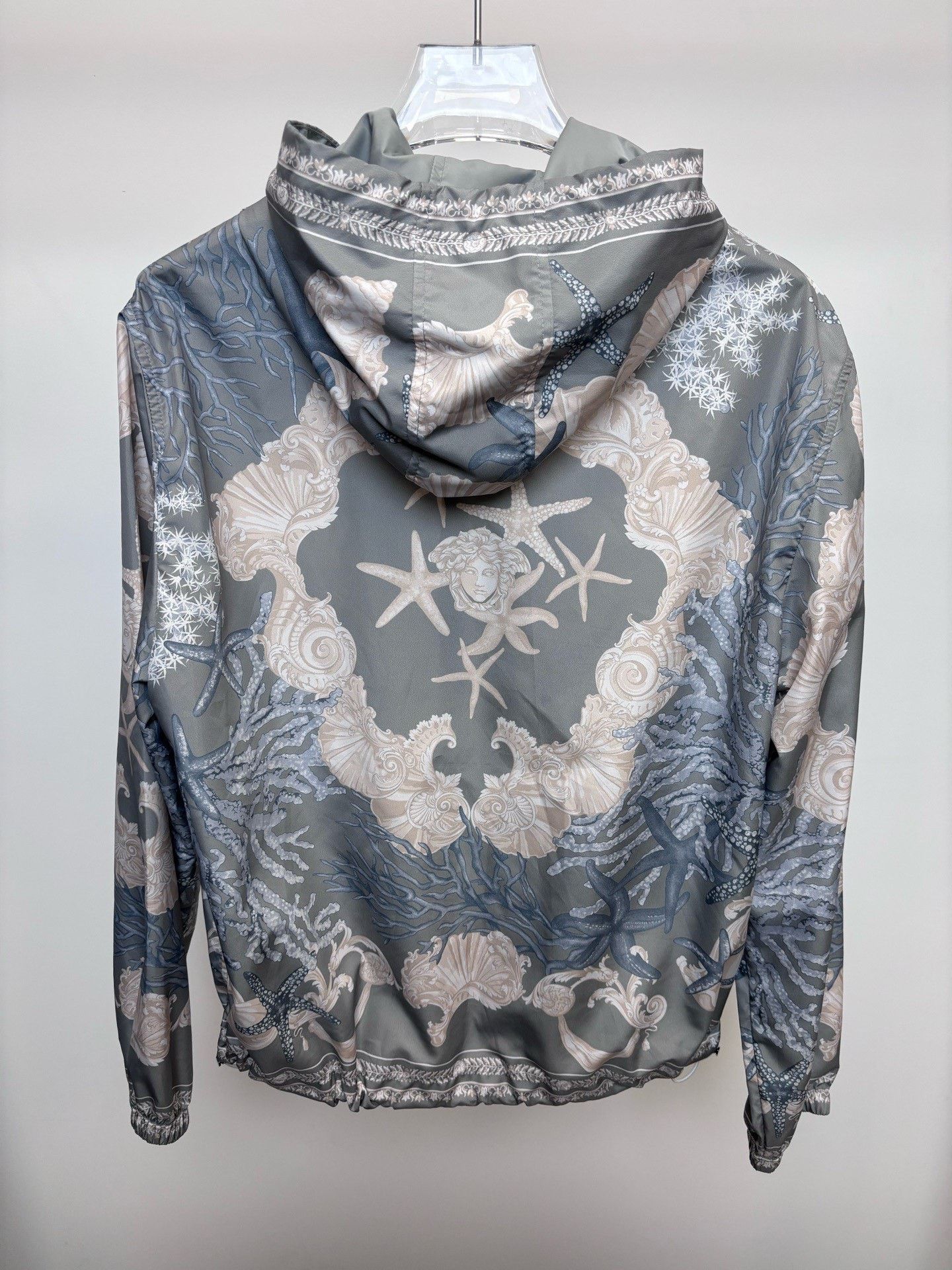 Versace Versace Starfish Baroque Print Hooded Jacket 48 Size US M / EU 48-50 / 2 - 2 Thumbnail