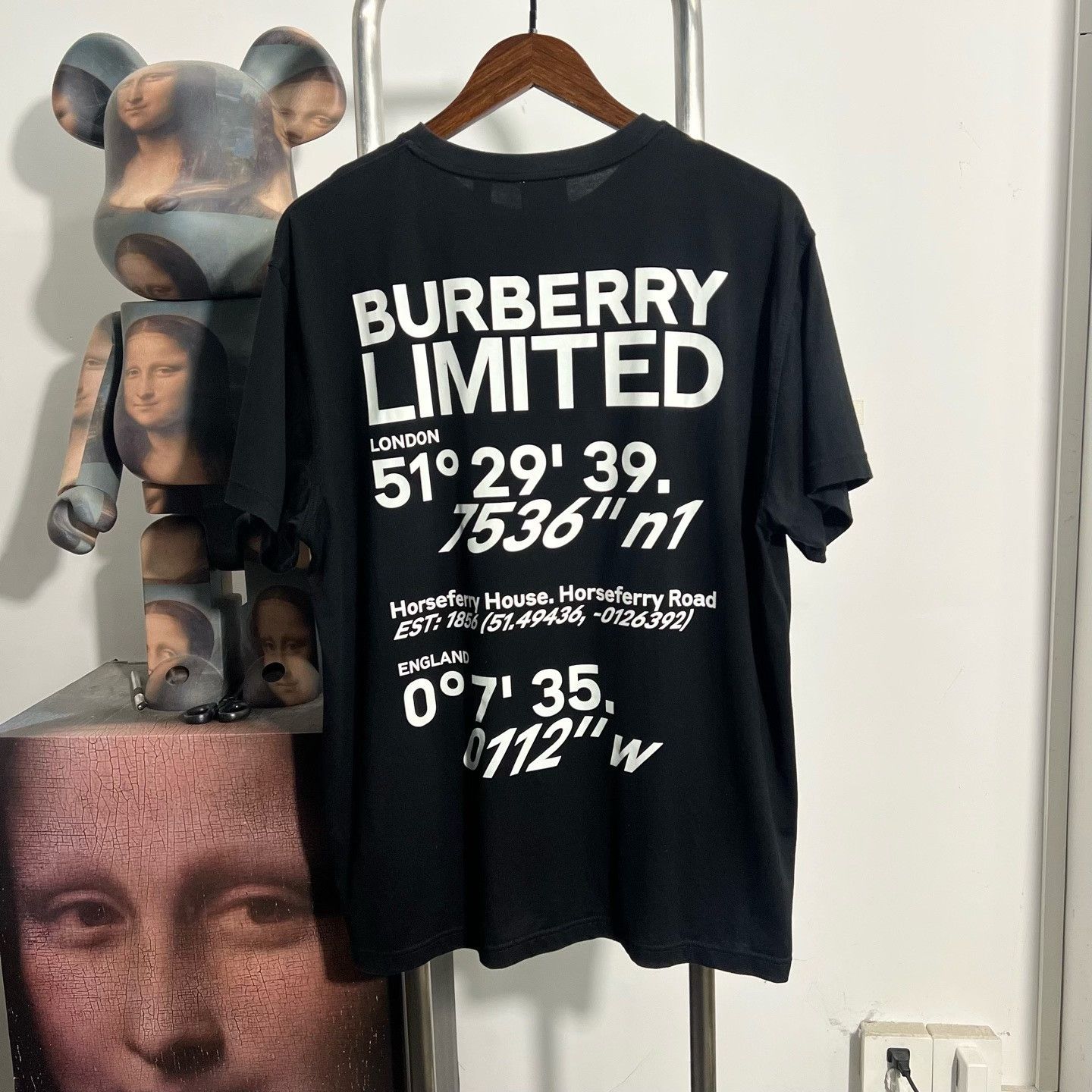 Burberry Burberry Retro Black T-Shirt l Men Size US L / EU 52-54 / 3 - 2 Thumbnail