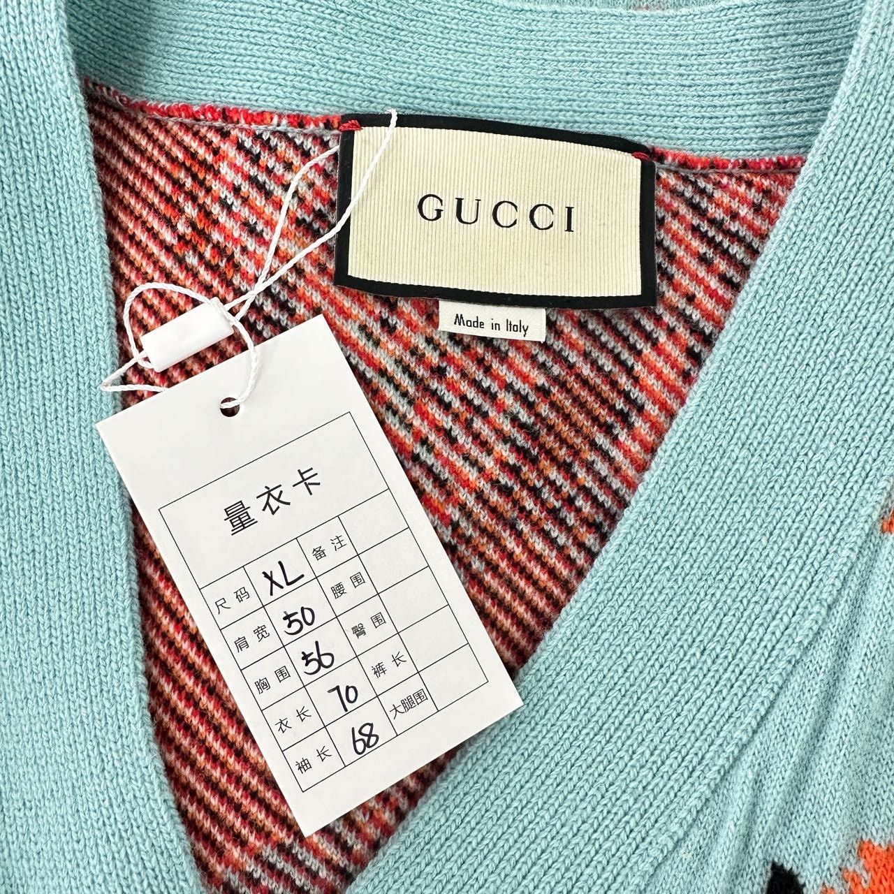 Gucci Gucci Tiger Head Print Knit Cardigan XL Size US XL / EU 56 / 4 - 3 Thumbnail