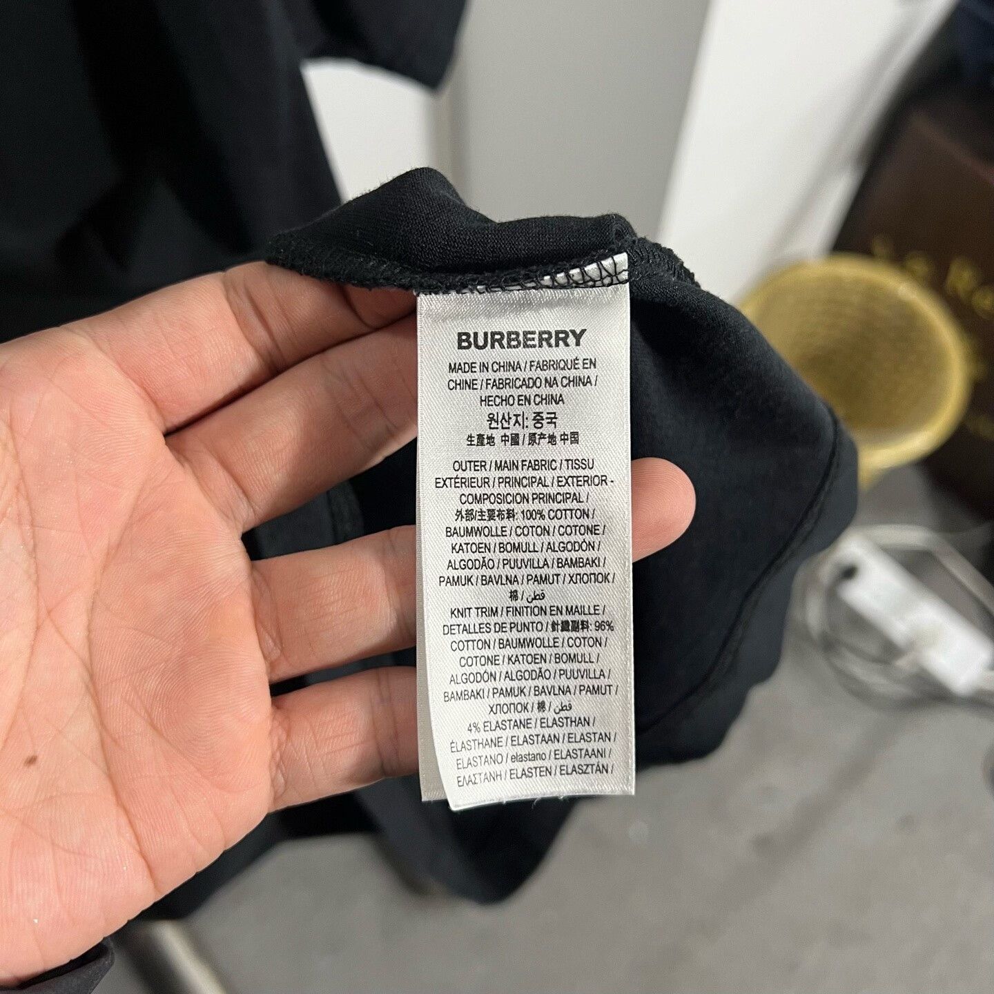Burberry Burberry Retro Black T-Shirt s Men Size US S / EU 44-46 / 1 - 4 Thumbnail