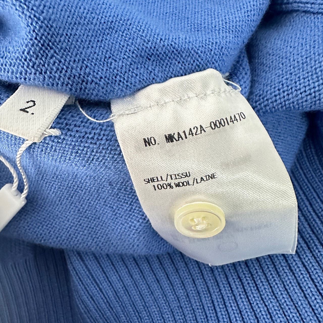 Thom Browne Thom Browne Blue Wool Crewneck Sweater 2 Size US M / EU 48-50 / 2 - 3 Thumbnail
