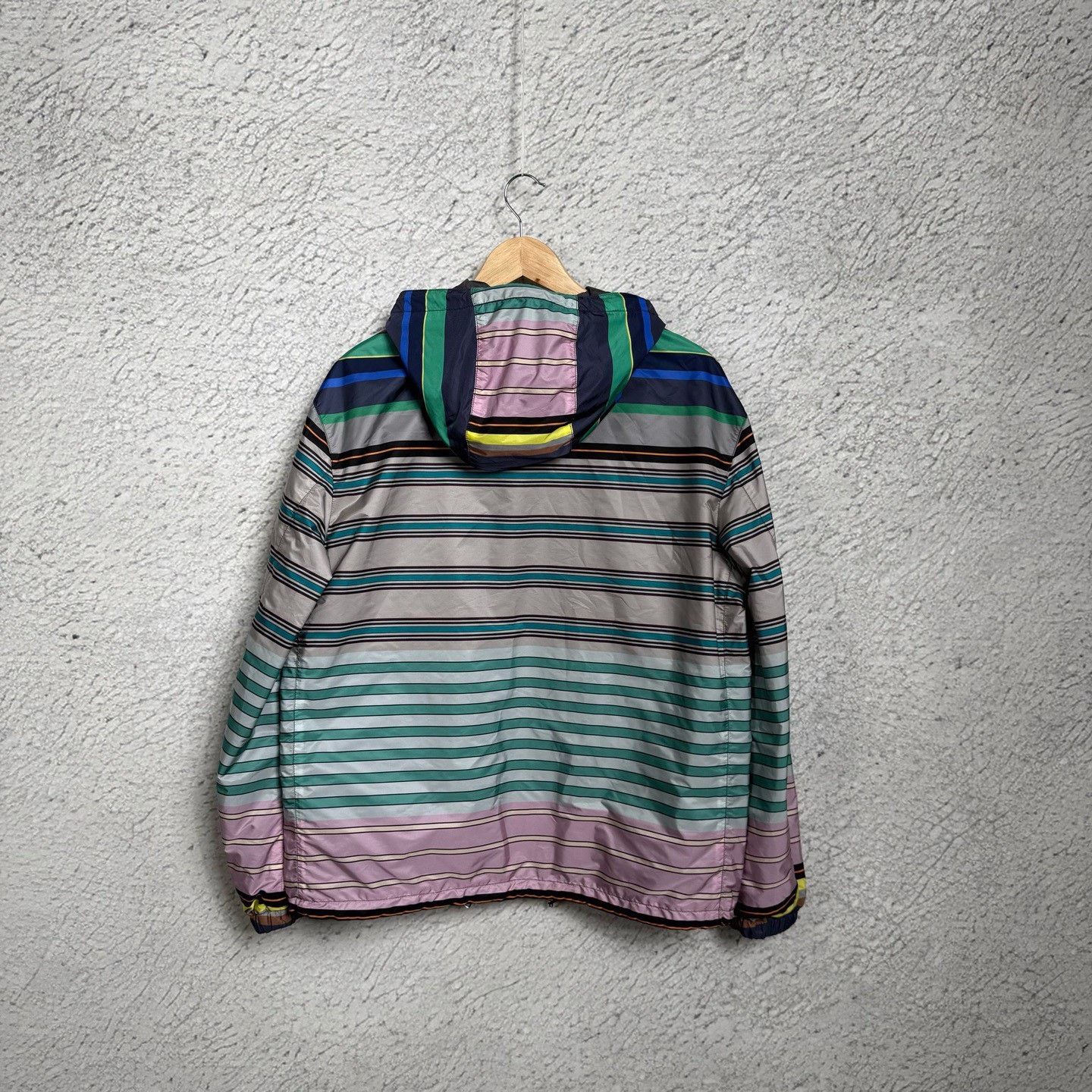 Prada Prada Reversible Striped Nylon Jacket M Size US M / EU 48-50 / 2 - 4 Thumbnail