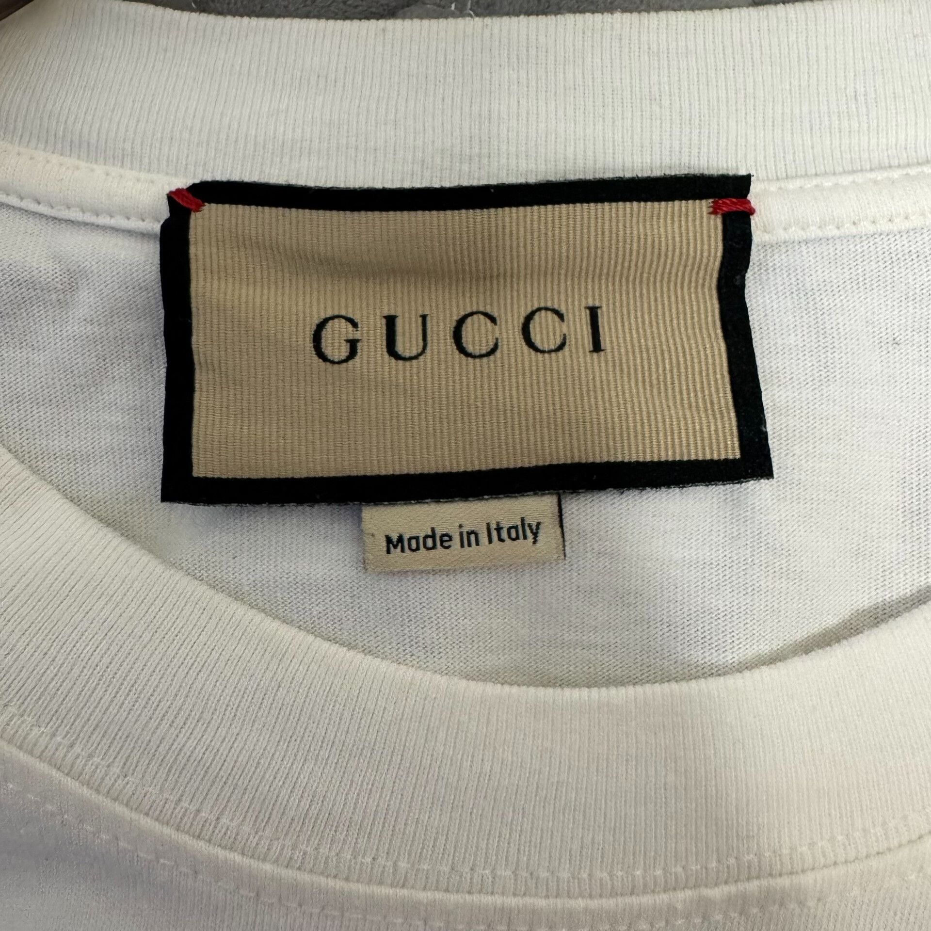 Gucci Gucci Rainbow Lightning Bolt Logo T-Shirt Size M Size US M / EU 48-50 / 2 - 3 Thumbnail