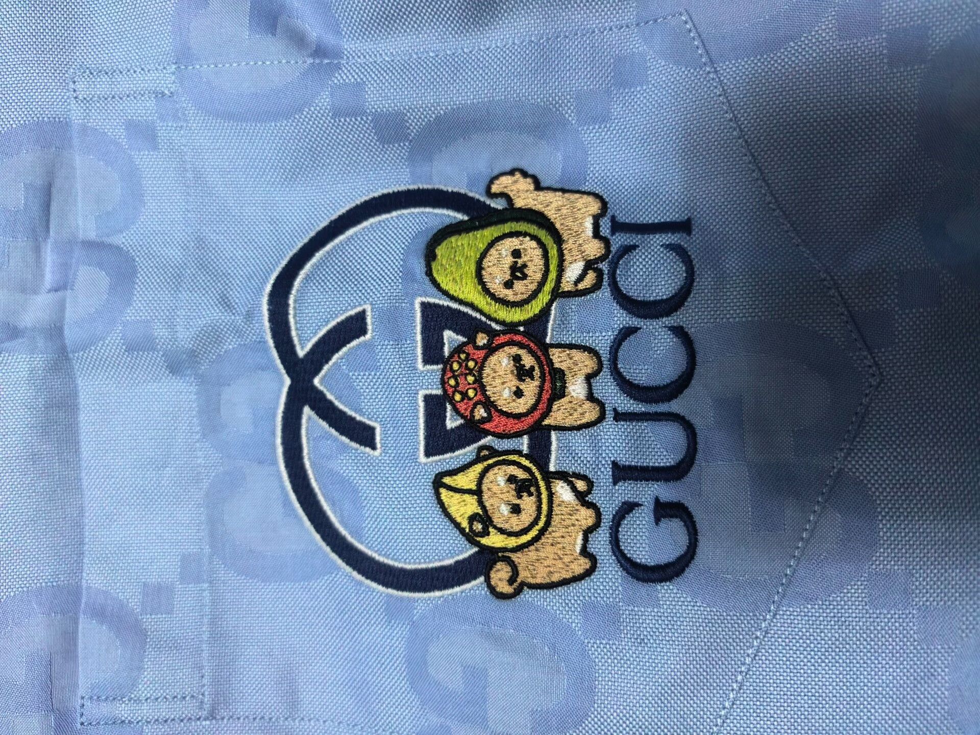 Gucci Gucci GG Monogram Patch Short Sleeve Shirt 46 Size US S / EU 44-46 / 1 - 5 Thumbnail