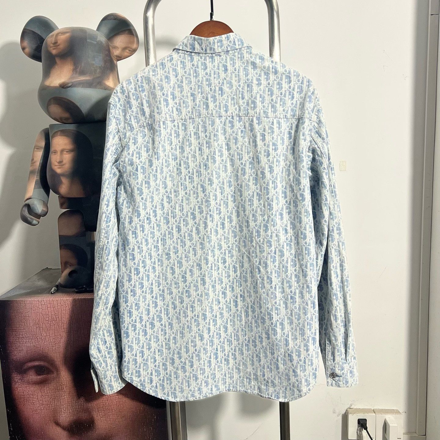 Dior Dior Denim Blue Jacket L Women Size L / US 10 / IT 46 - 2 Thumbnail