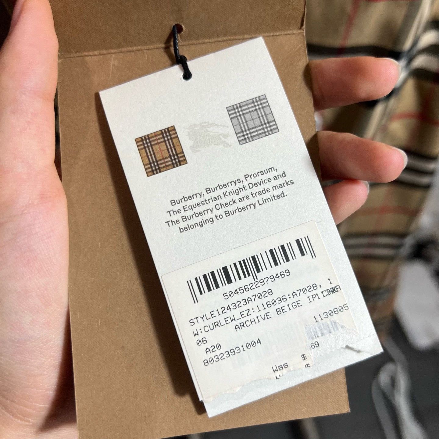 Burberry Burberry Plaid Shirt s Men Size US S / EU 44-46 / 1 - 5 Thumbnail