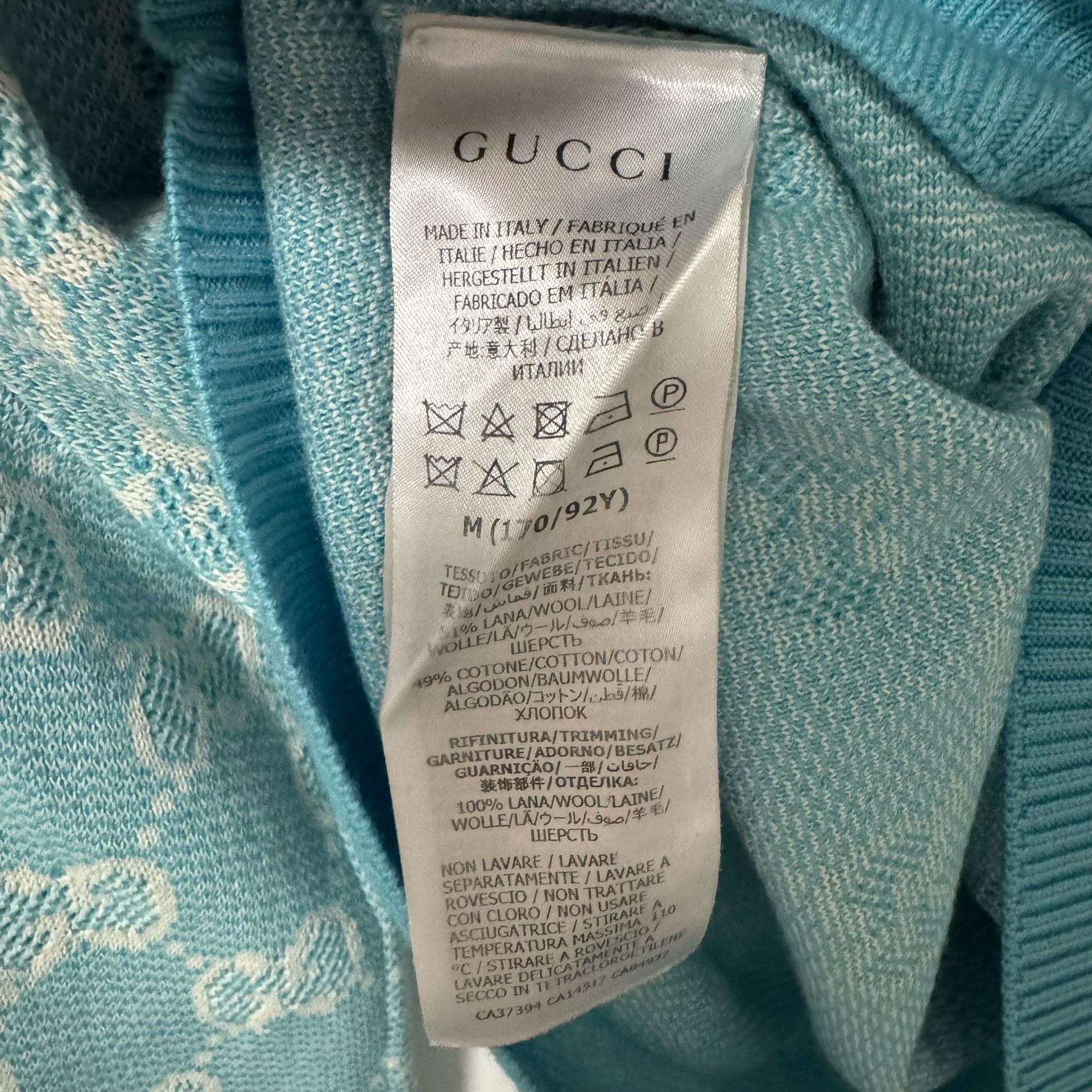 Gucci Gucci GG Monogram Knit Sweater Size M Size US M / EU 48-50 / 2 - 4 Thumbnail