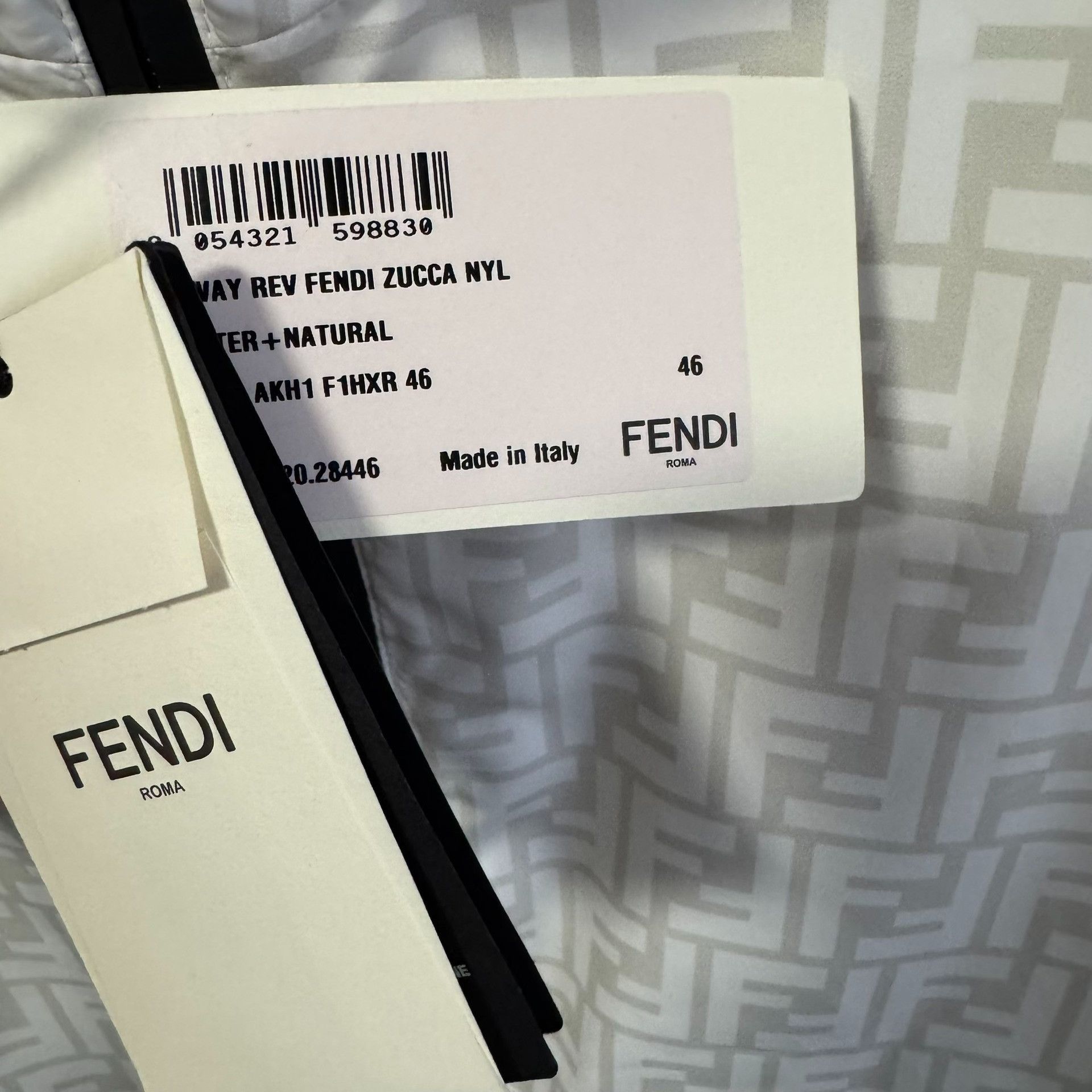 Fendi Fendi Reversible Zucca Monogram Jacket Size 46 Size US S / EU 44-46 / 1 - 6 Thumbnail