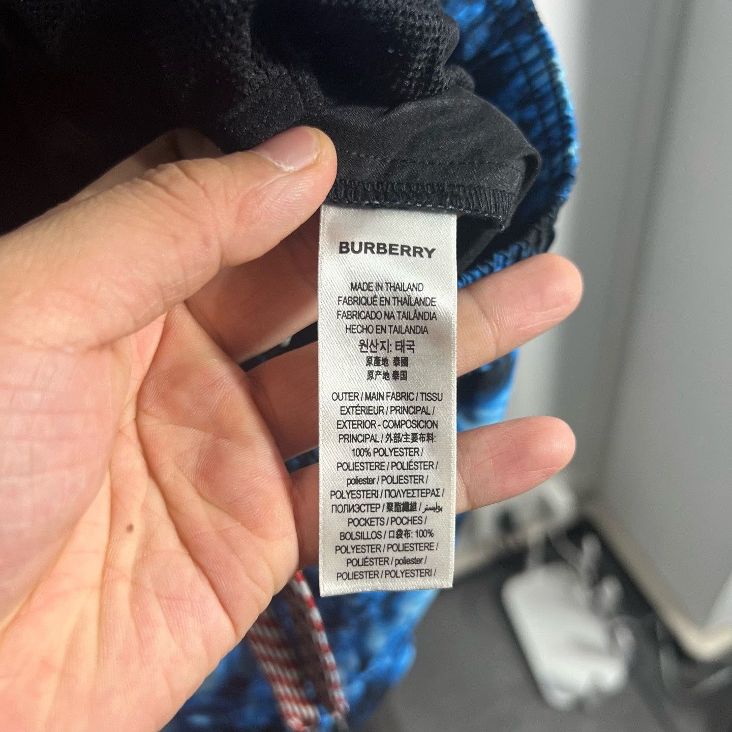 Burberry Burberry Tie-Dye Multi Shorts 34 Men Size US 34 / EU 50 - 4 Thumbnail