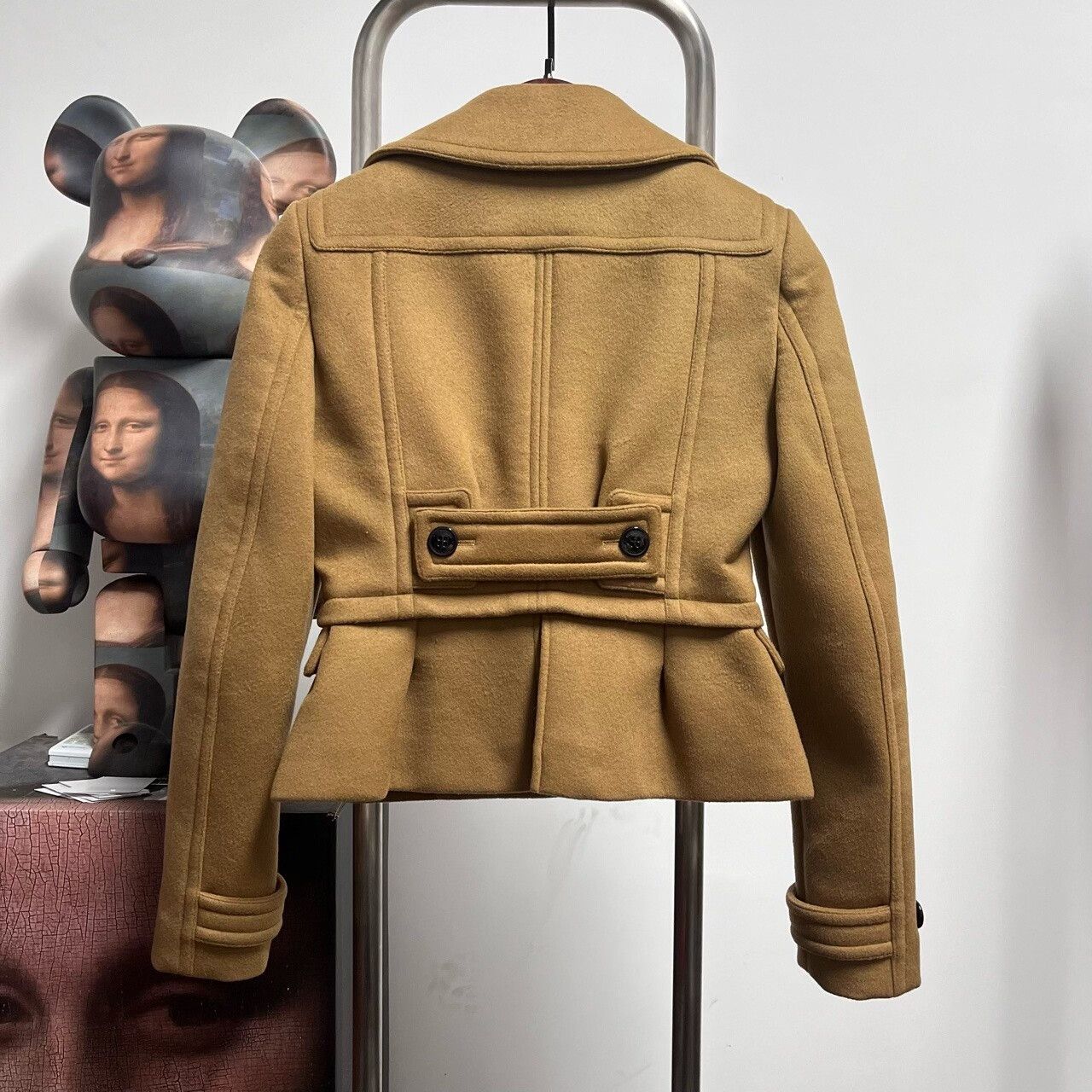 Burberry Burberry Wool Jacket L Women Size L / US 10 / IT 46 - 2 Thumbnail