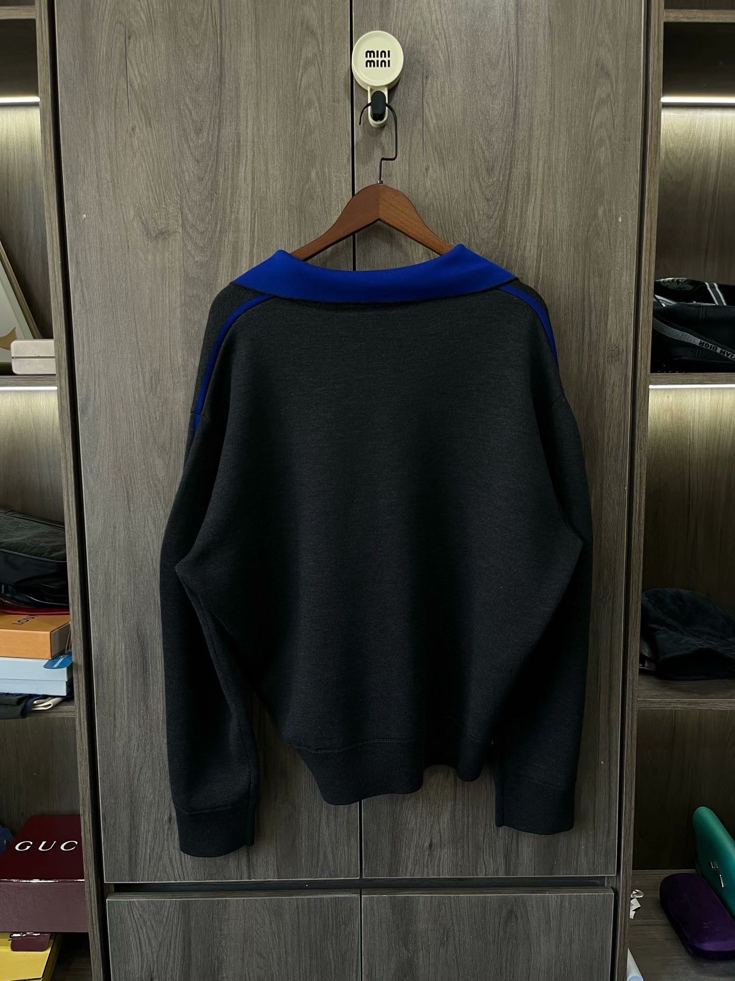 Givenchy Givenchy Logo Half-Zip Knit Sweater Size L Size US L / EU 52-54 / 3 - 2 Thumbnail