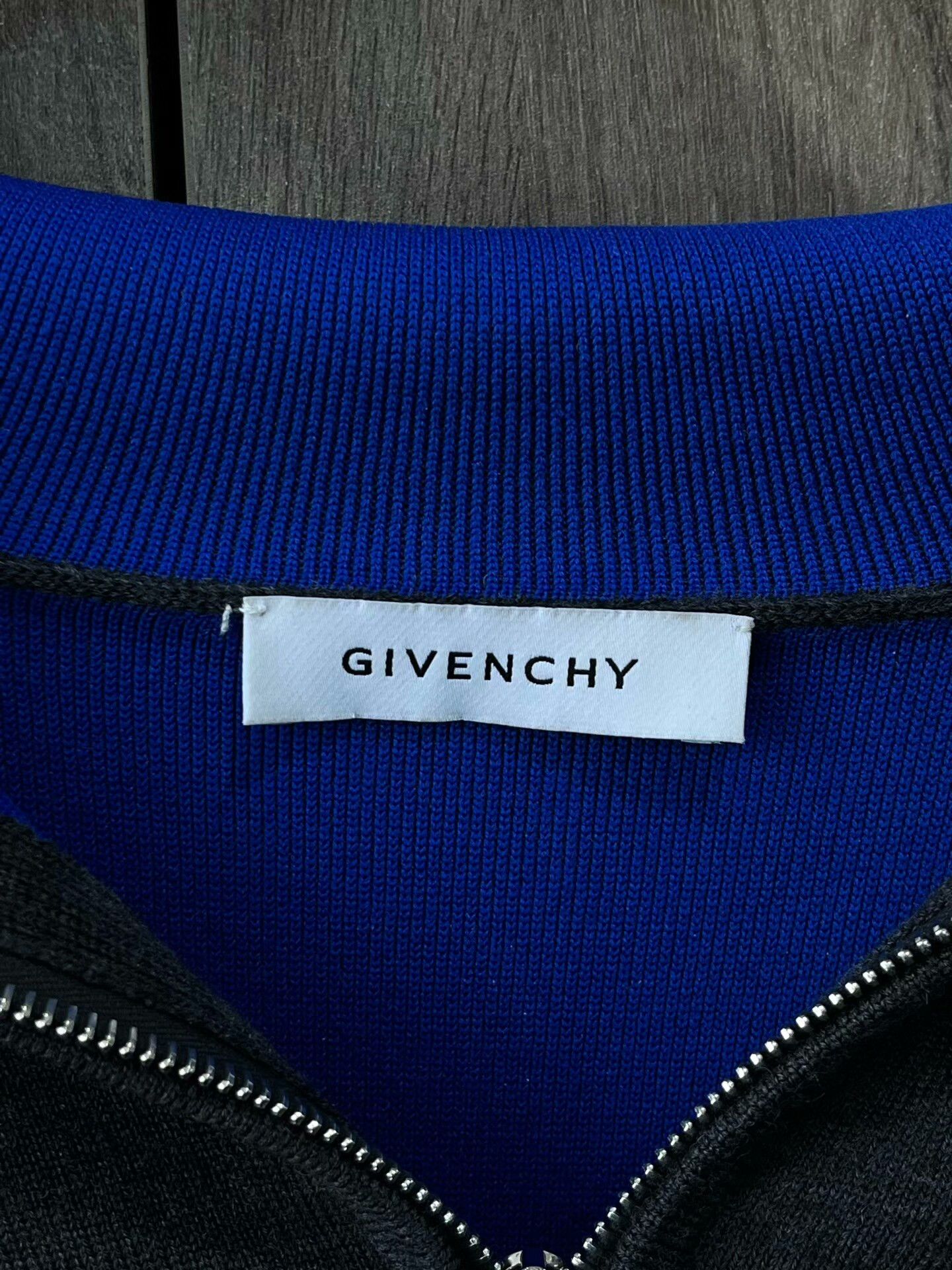 Givenchy Givenchy Logo Half-Zip Knit Sweater Size L Size US L / EU 52-54 / 3 - 7 Thumbnail