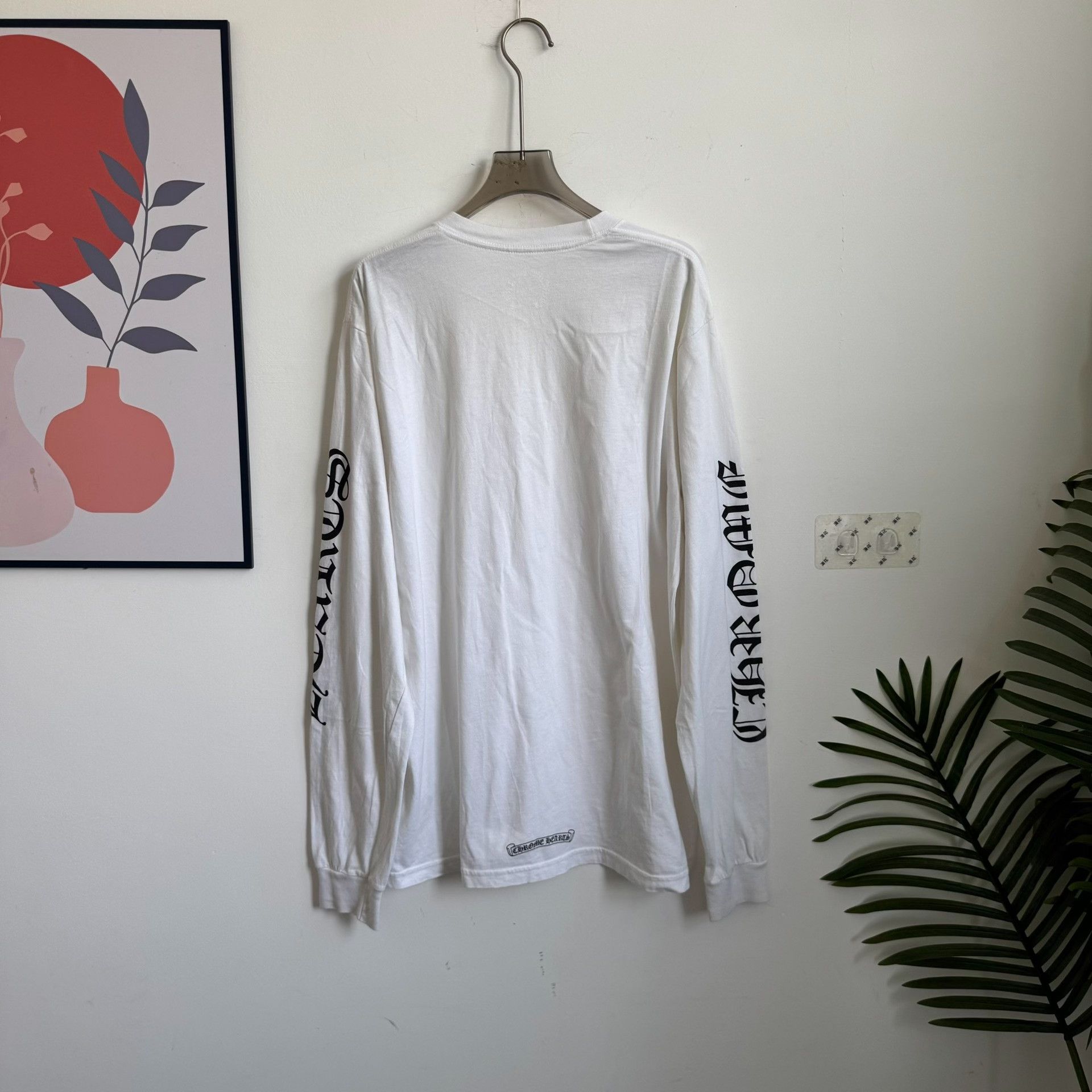 Chrome Hearts Chrome Hearts Script Print Pocket Long Sleeve T-Shirt L Size US L / EU 52-54 / 3 - 2 Thumbnail
