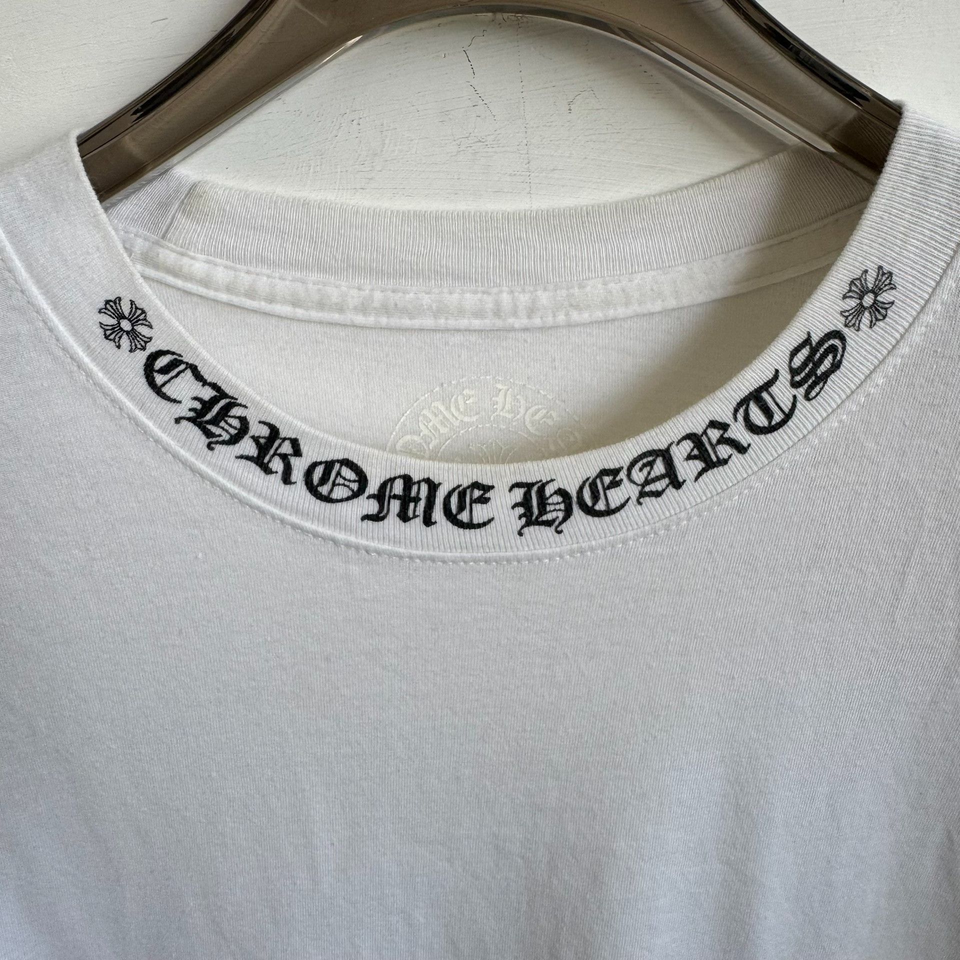 Chrome Hearts Chrome Hearts Script Print Pocket Long Sleeve T-Shirt L Size US L / EU 52-54 / 3 - 3 Thumbnail