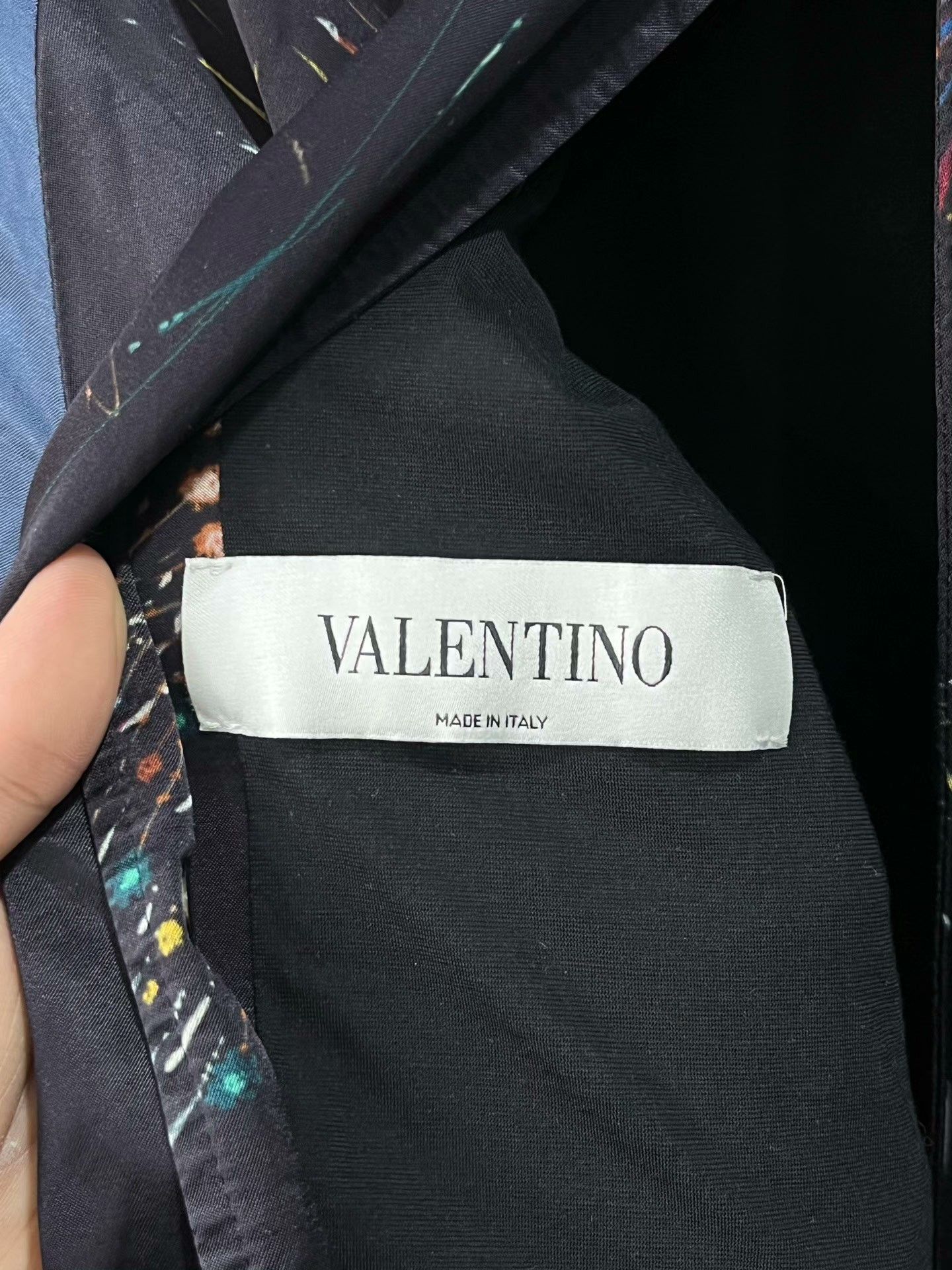 Valentino Valentino Fireworks Print Bomber Jacket 50 Size US M / EU 48-50 / 2 - 4 Thumbnail
