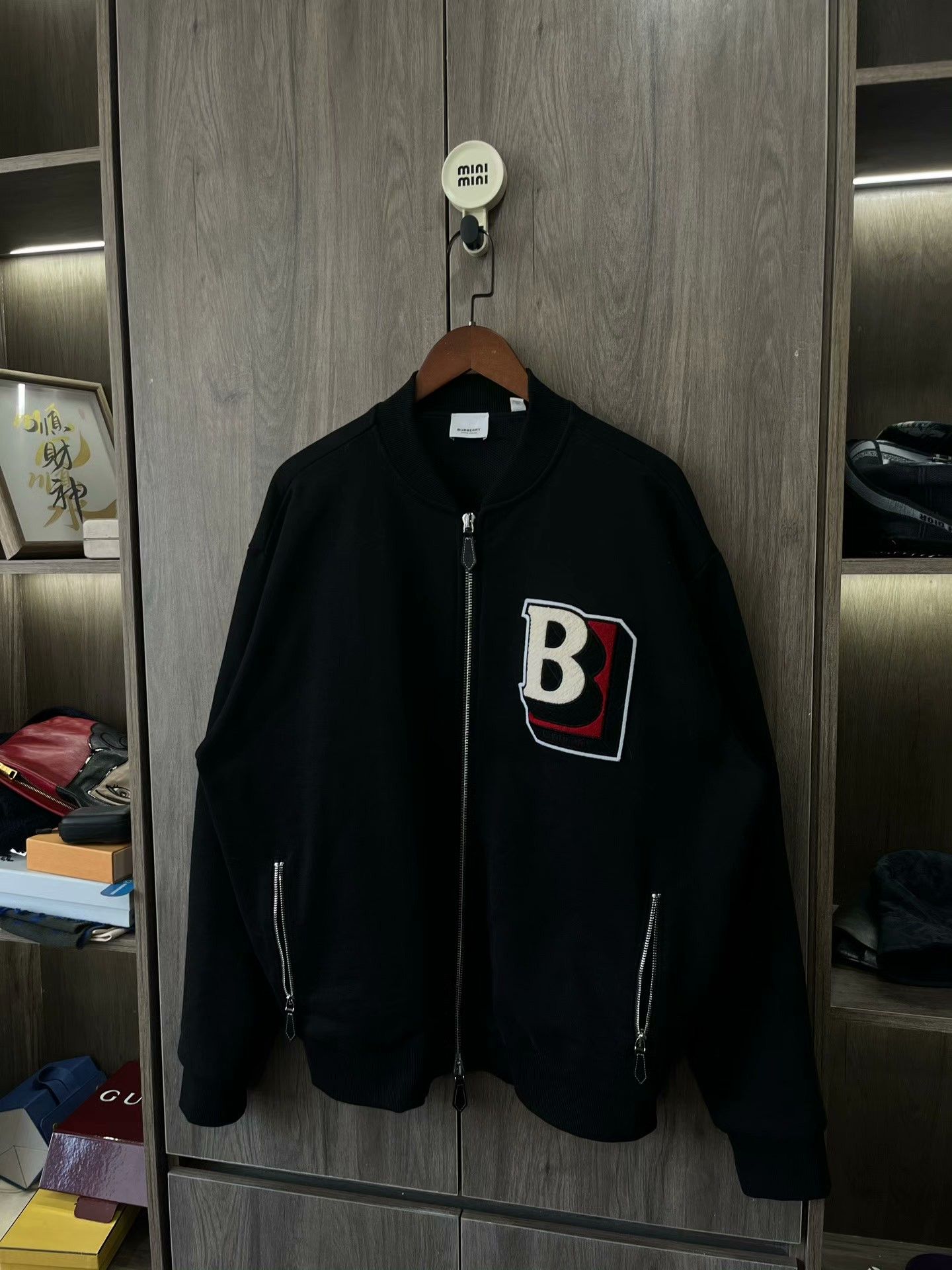 Burberry Burberry B Patch Bomber Jacket XXL Size US XXL / EU 58 / 5 - 8 Thumbnail