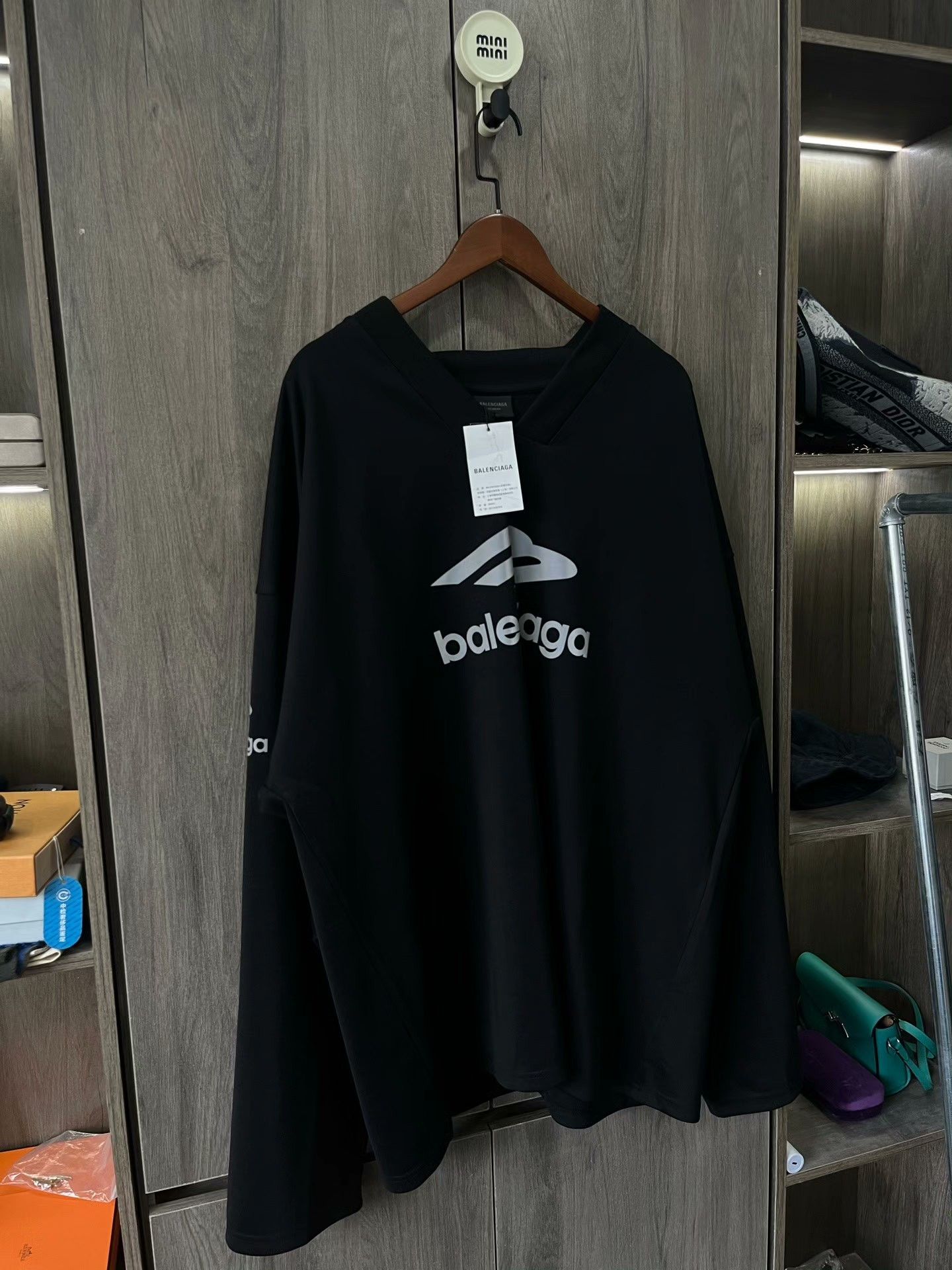 Balenciaga Balenciaga Skiwear Logo Long Sleeve Shirt M Size US M / EU 48-50 / 2 - 7 Thumbnail