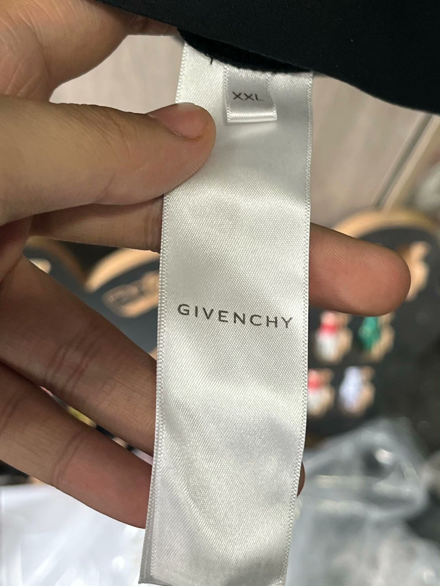 Givenchy Givenchy Chain Detail T-Shirt XXL Size US XXL / EU 58 / 5 - 7 Thumbnail