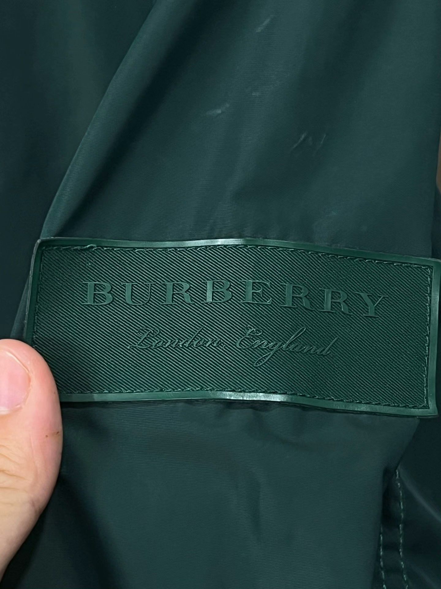 Burberry Burberry Logo Patch Hooded Jacket Size 52 Size US L / EU 52-54 / 3 - 8 Thumbnail