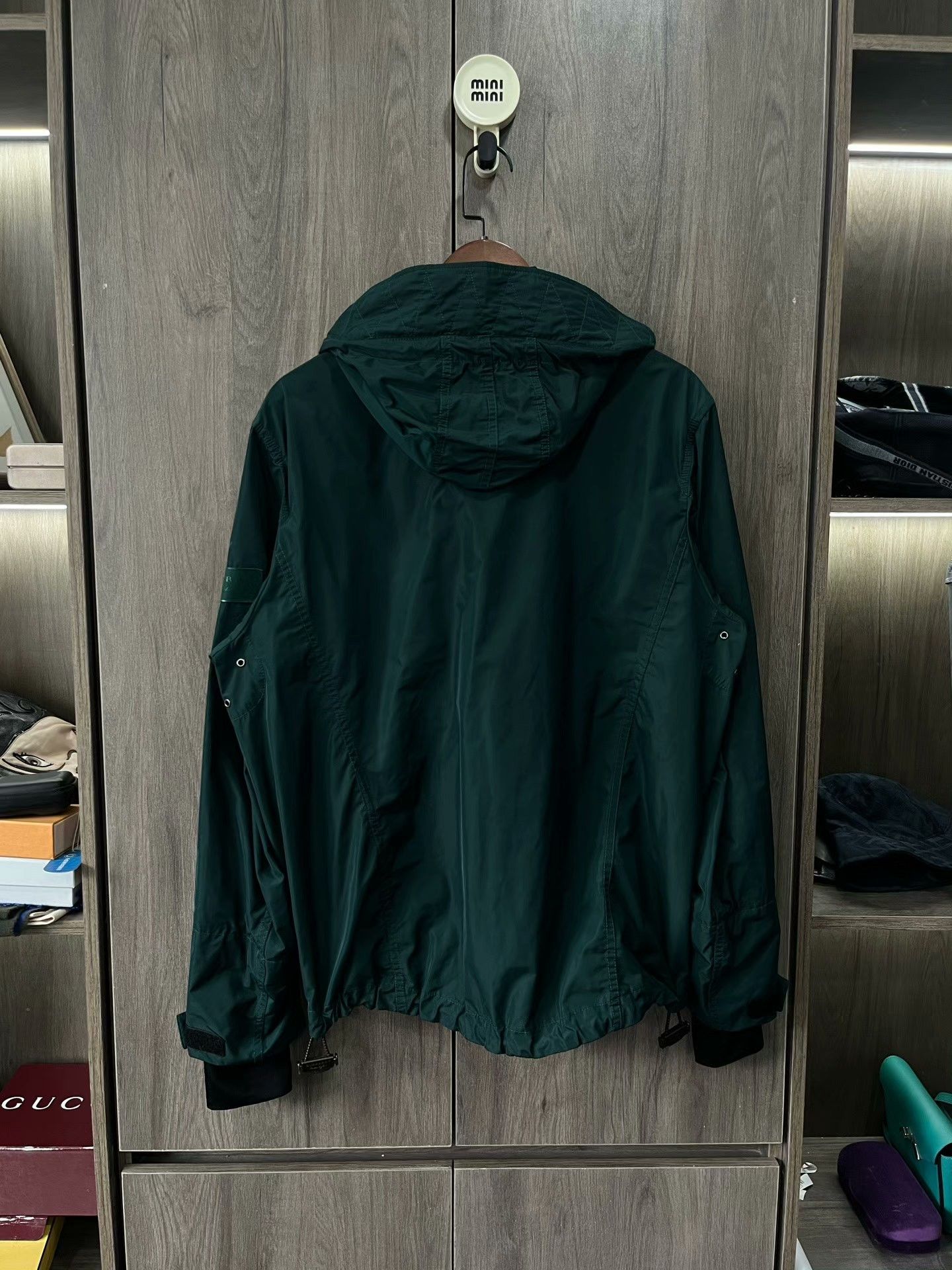 Burberry Burberry Logo Patch Hooded Jacket Size 52 Size US L / EU 52-54 / 3 - 2 Thumbnail