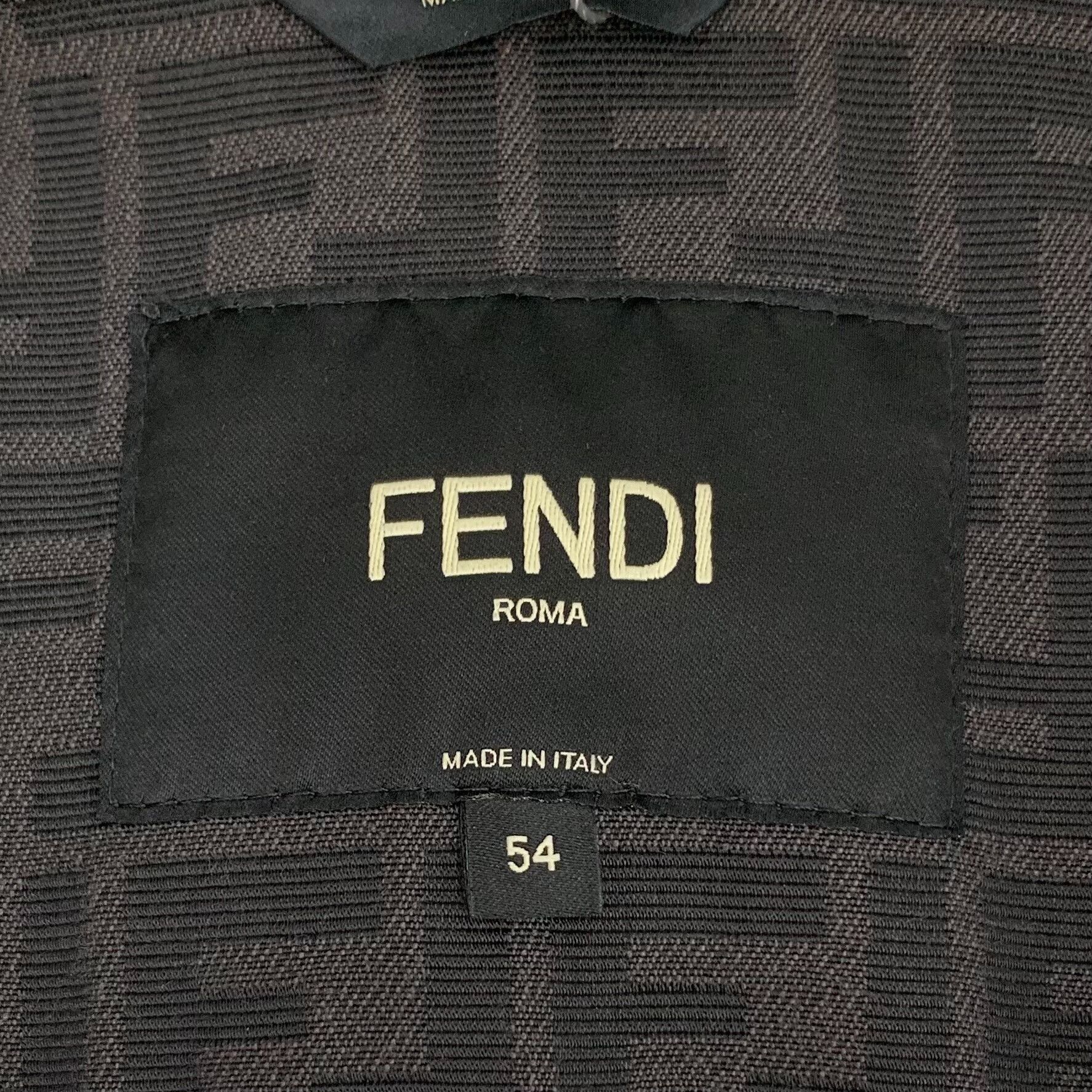 Fendi Fendi FF Monogram Button Up Shirt Size 54 Size US L / EU 52-54 / 3 - 5 Thumbnail