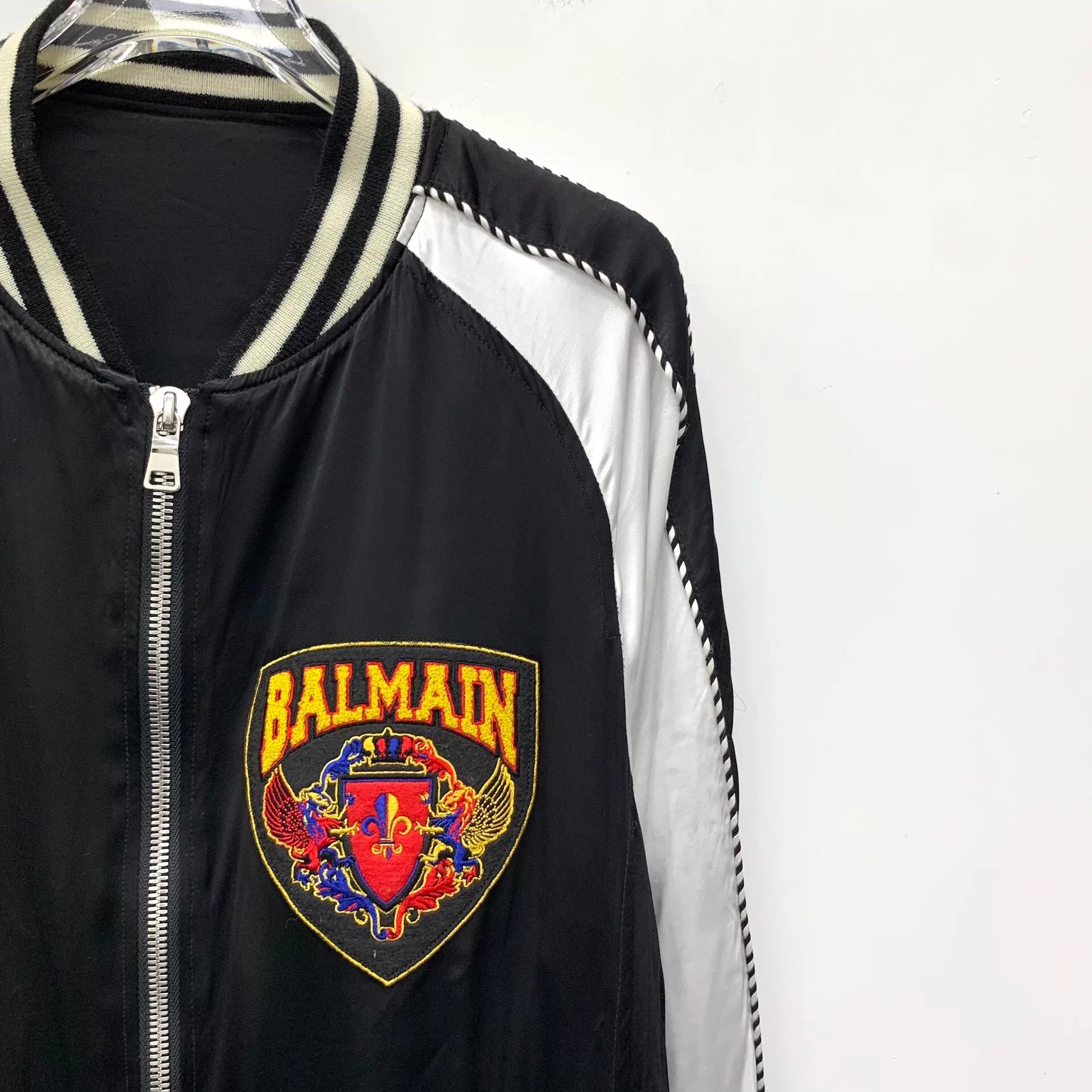 Balmain Balmain Embroidered Souvenir Bomber Jacket 50 Size US M / EU 48-50 / 2 - 3 Thumbnail