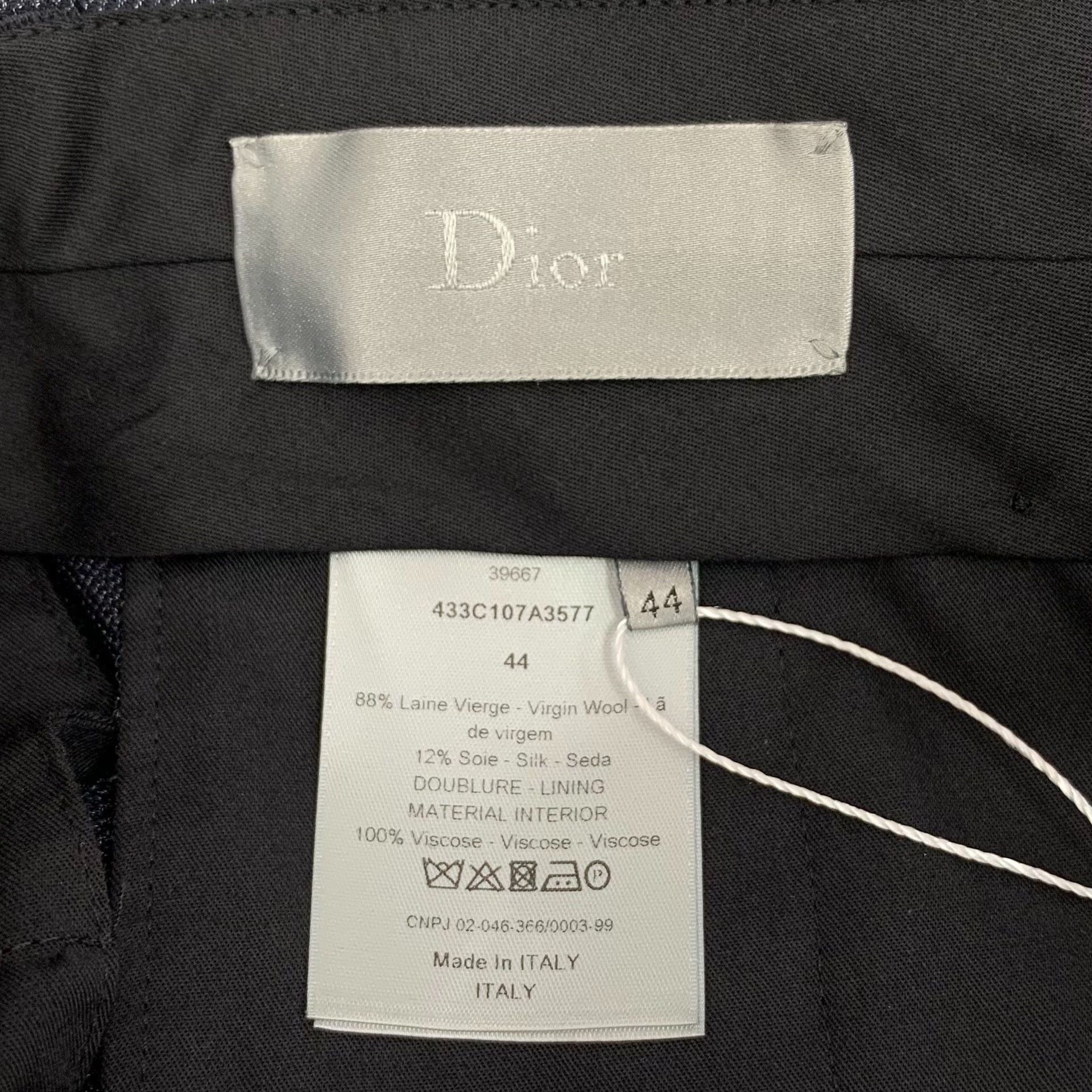 Dior Dior Wool Silk Casual Pants US 28 Size US 28 / EU 44 - 6 Thumbnail