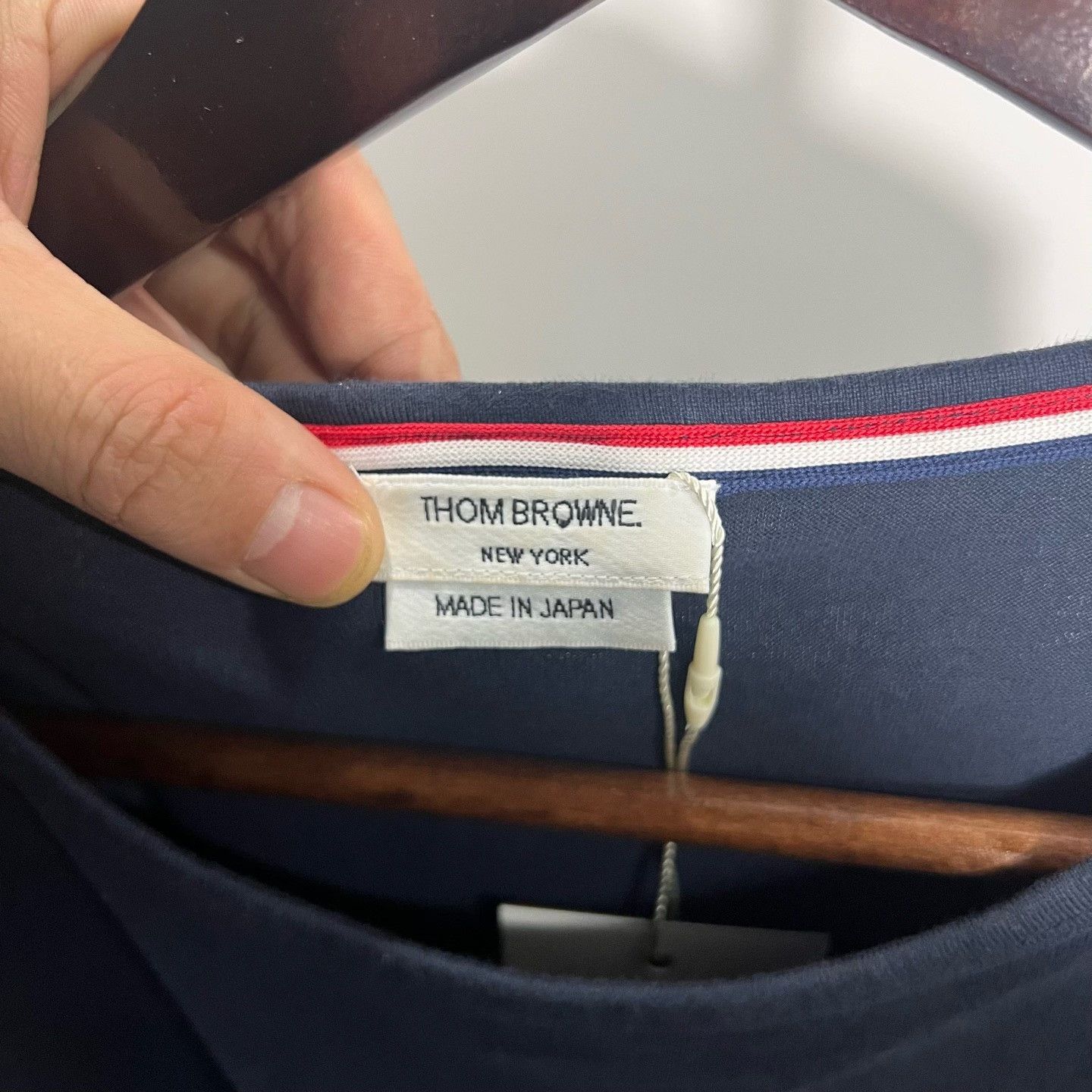 Thom Browne Thom Browne Striped Brown T-Shirt m Men Size US M / EU 48-50 / 2 - 3 Thumbnail