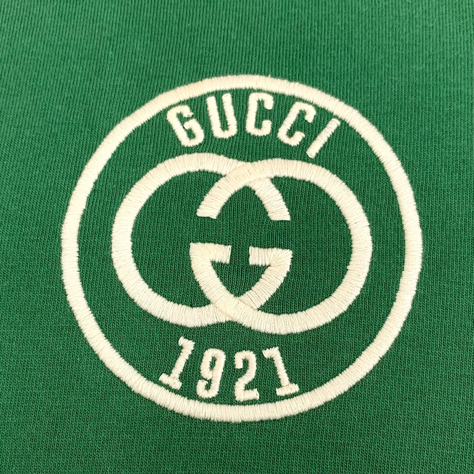 Gucci Gucci Logo Embroidered Ringer T-Shirt M Size US M / EU 48-50 / 2 - 5 Thumbnail